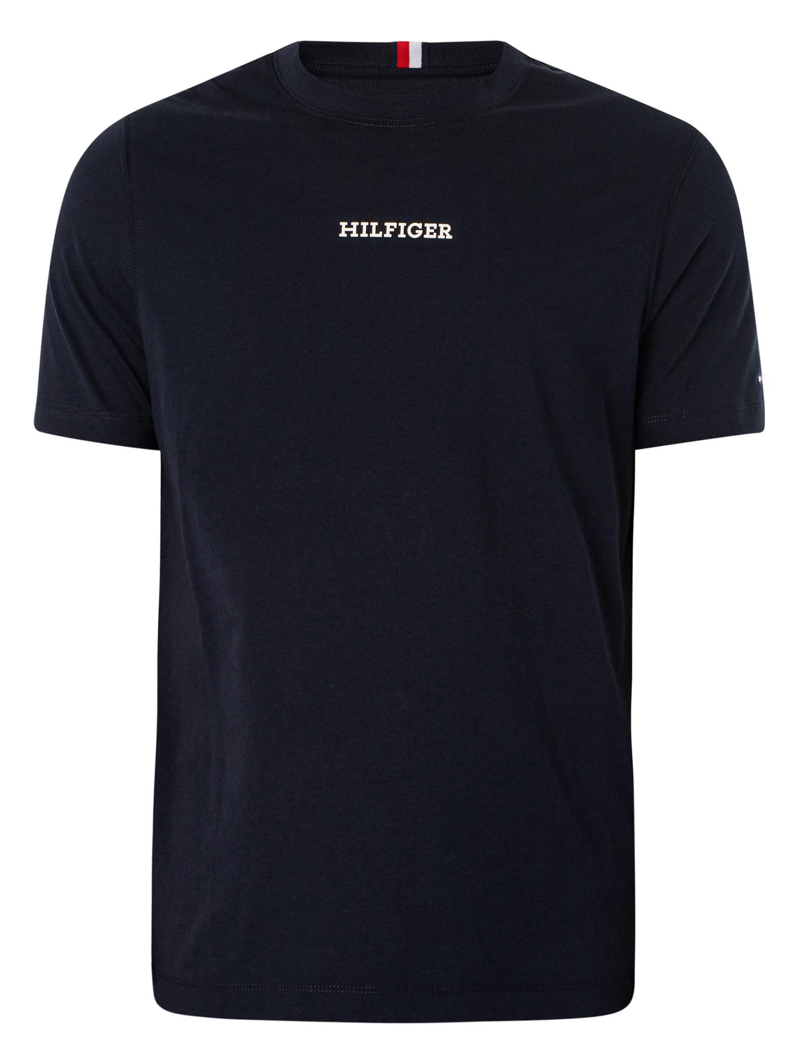 Tommy hilfiger chest 2024 logo t shirt