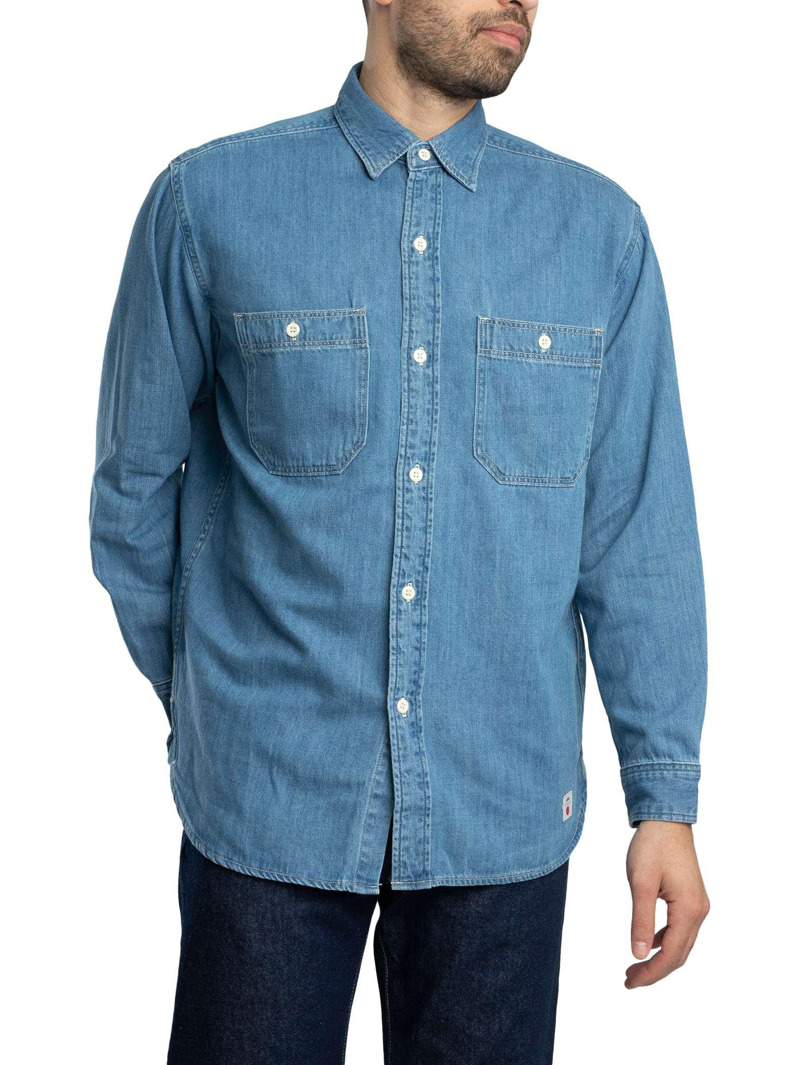 2025新発 Edwin Long Sleeve Shirts for Men | Lyst Clothing