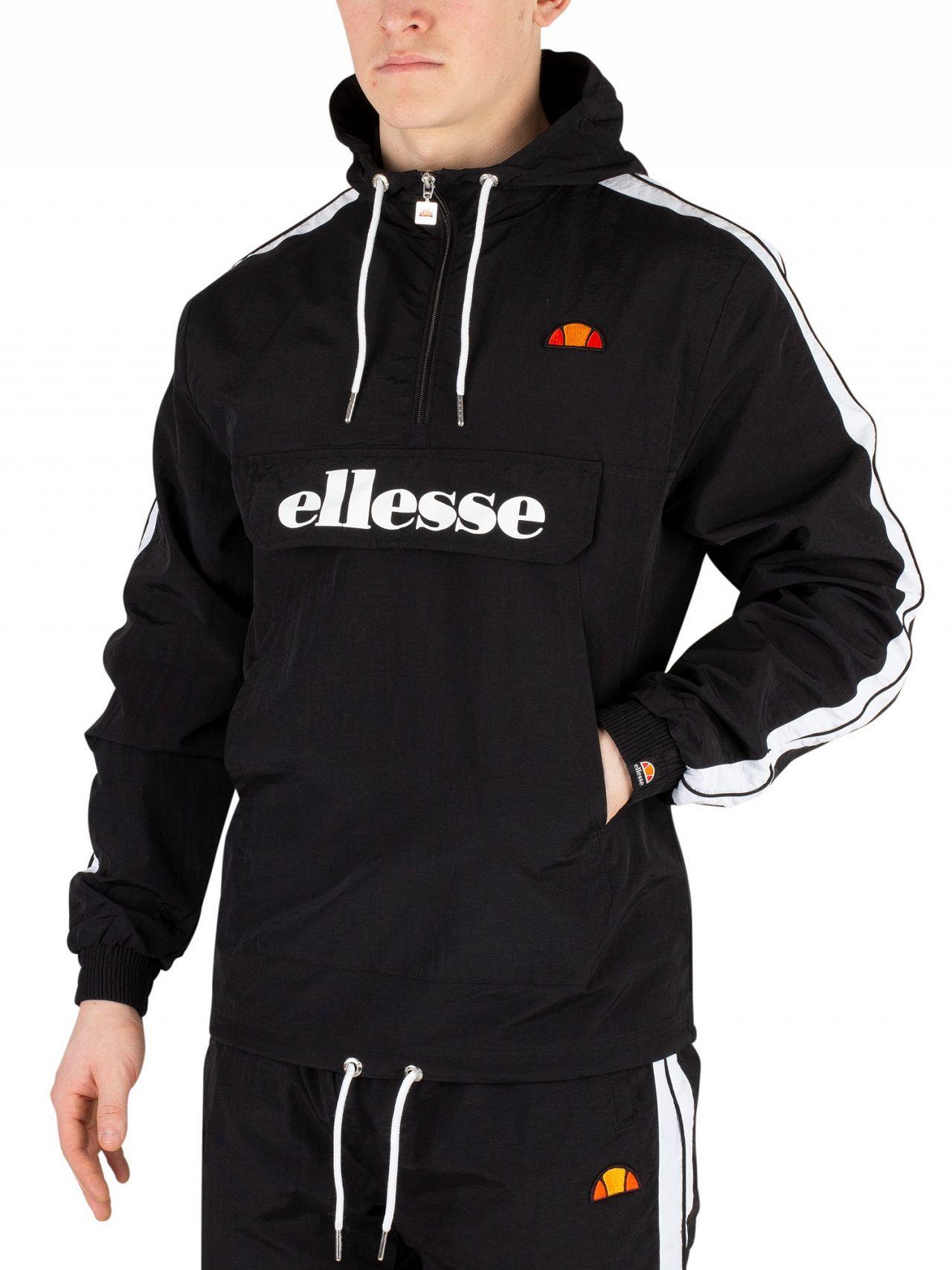 ellesse Herren Fighter 1//2 Zip Track Top Sweatshirt