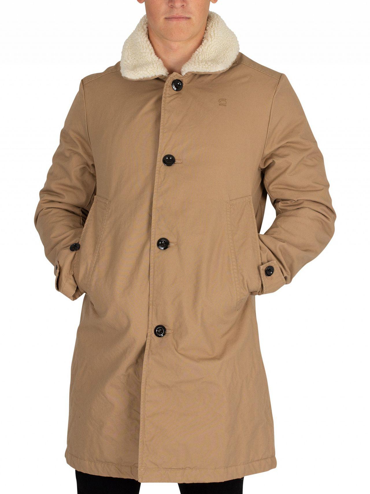 g star garber teddy overcoat