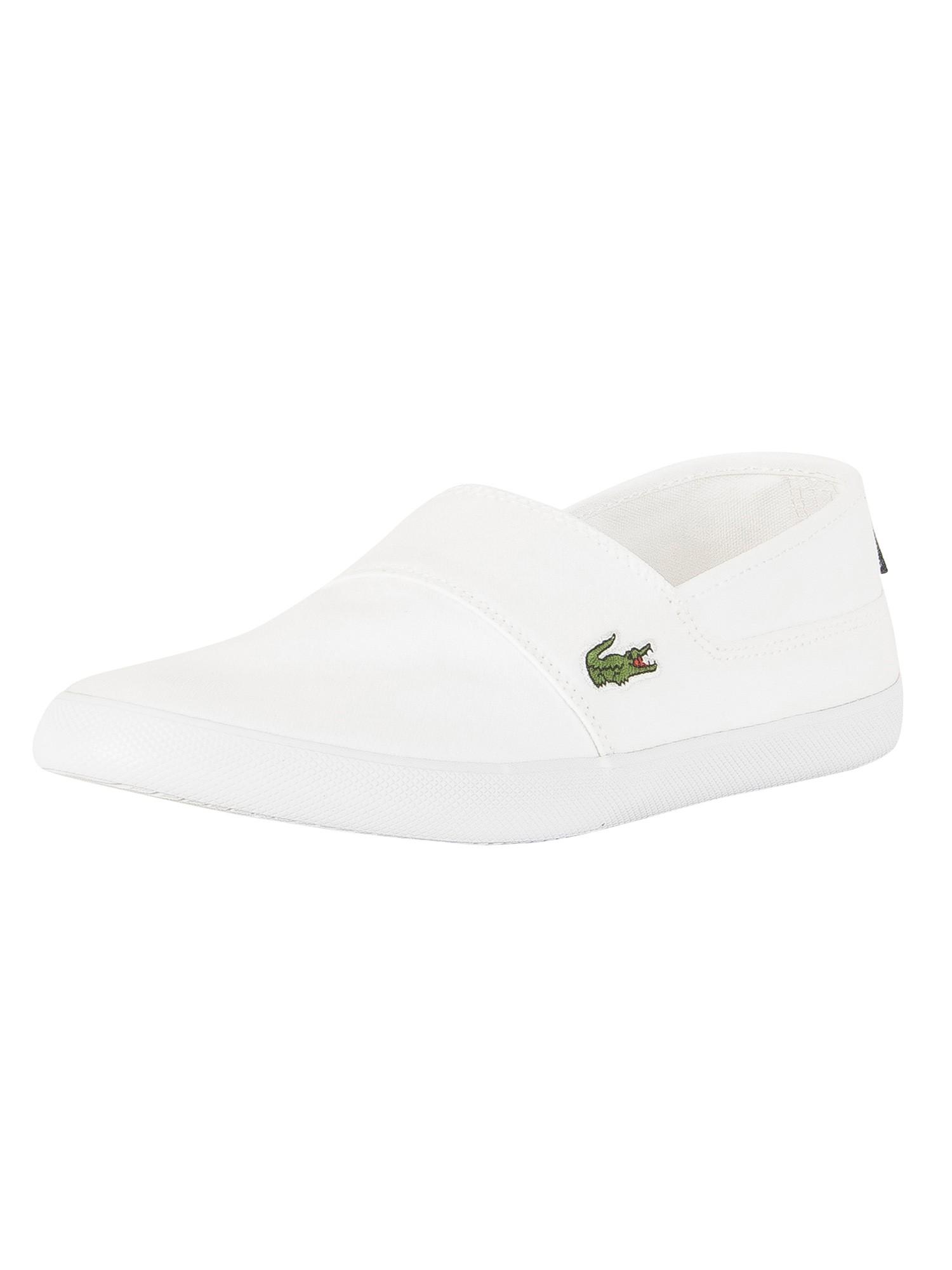 lacoste marice white