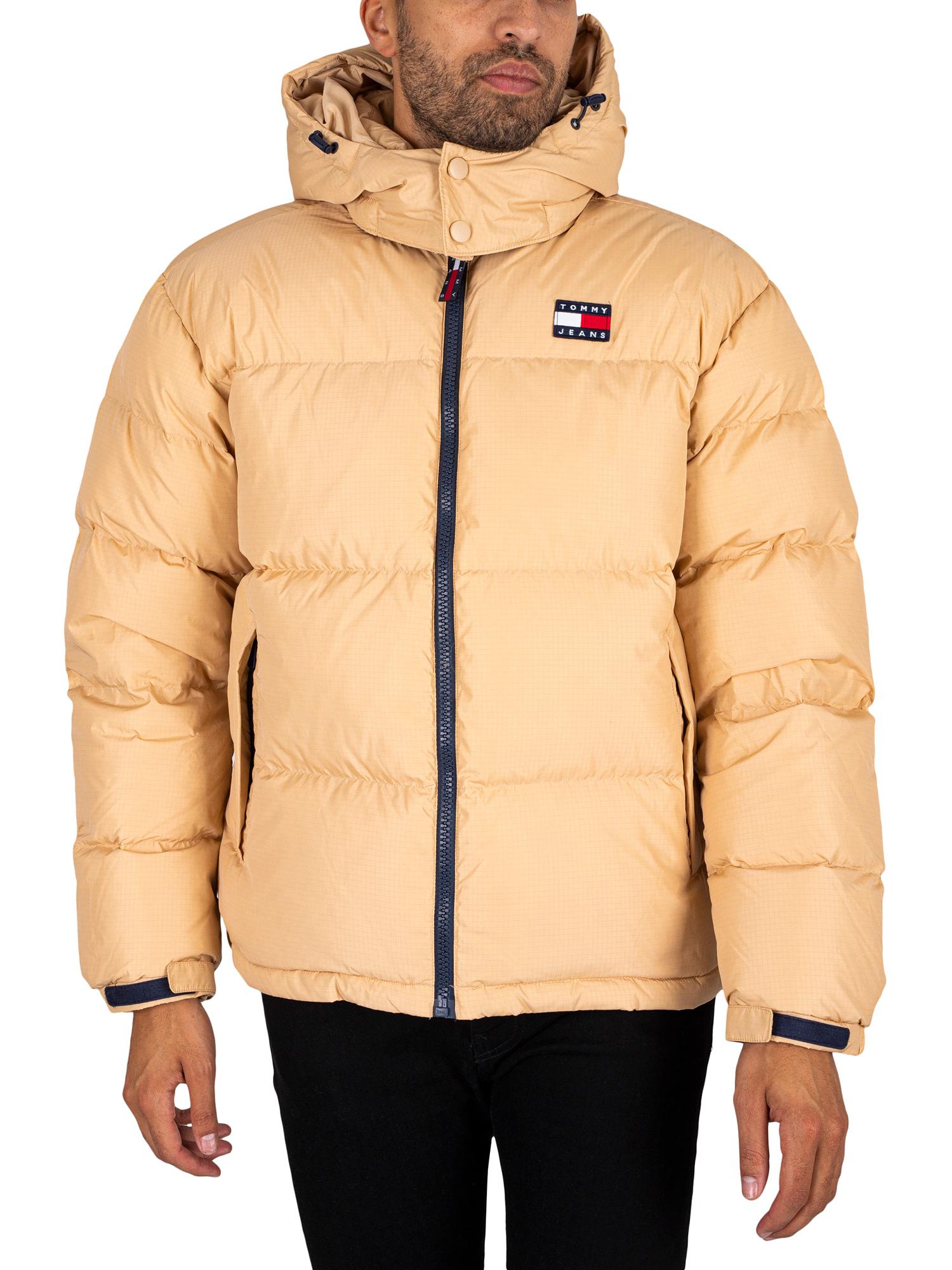 Tommy Hilfiger Alaska Puffer Jacket in Natural for Men | Lyst