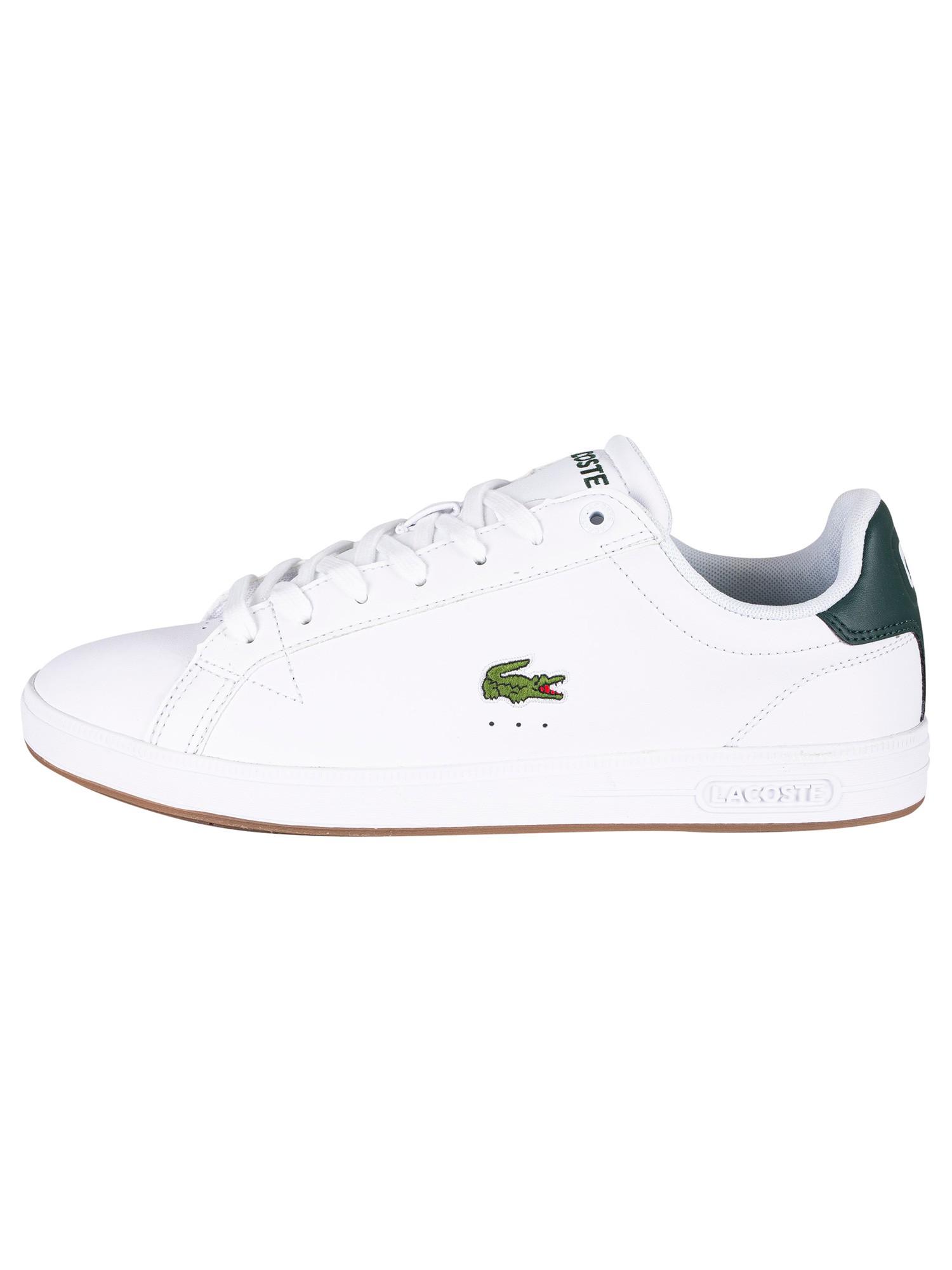 Lacoste Graduate Pro 222 1 Sma Leather Trainers in White for Men | Lyst