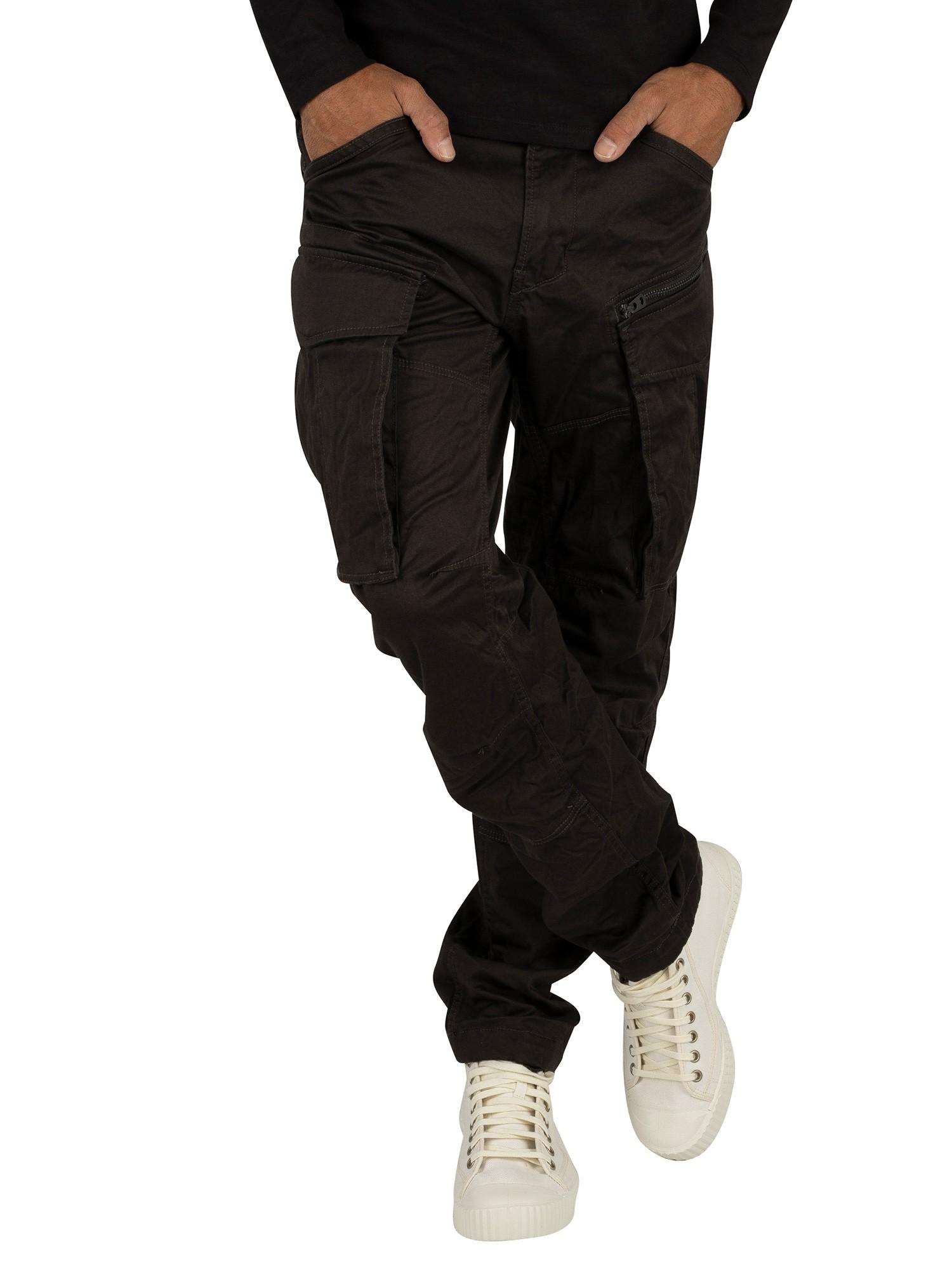 G-Star RAW Rovic Zip 3d Straight Tapered Cargos in Black for Men - Save 42%  - Lyst
