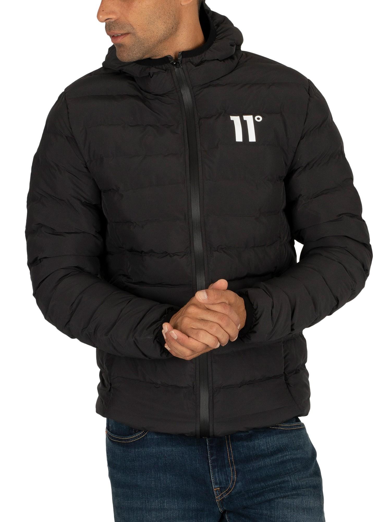 11 degrees bubble jacket black