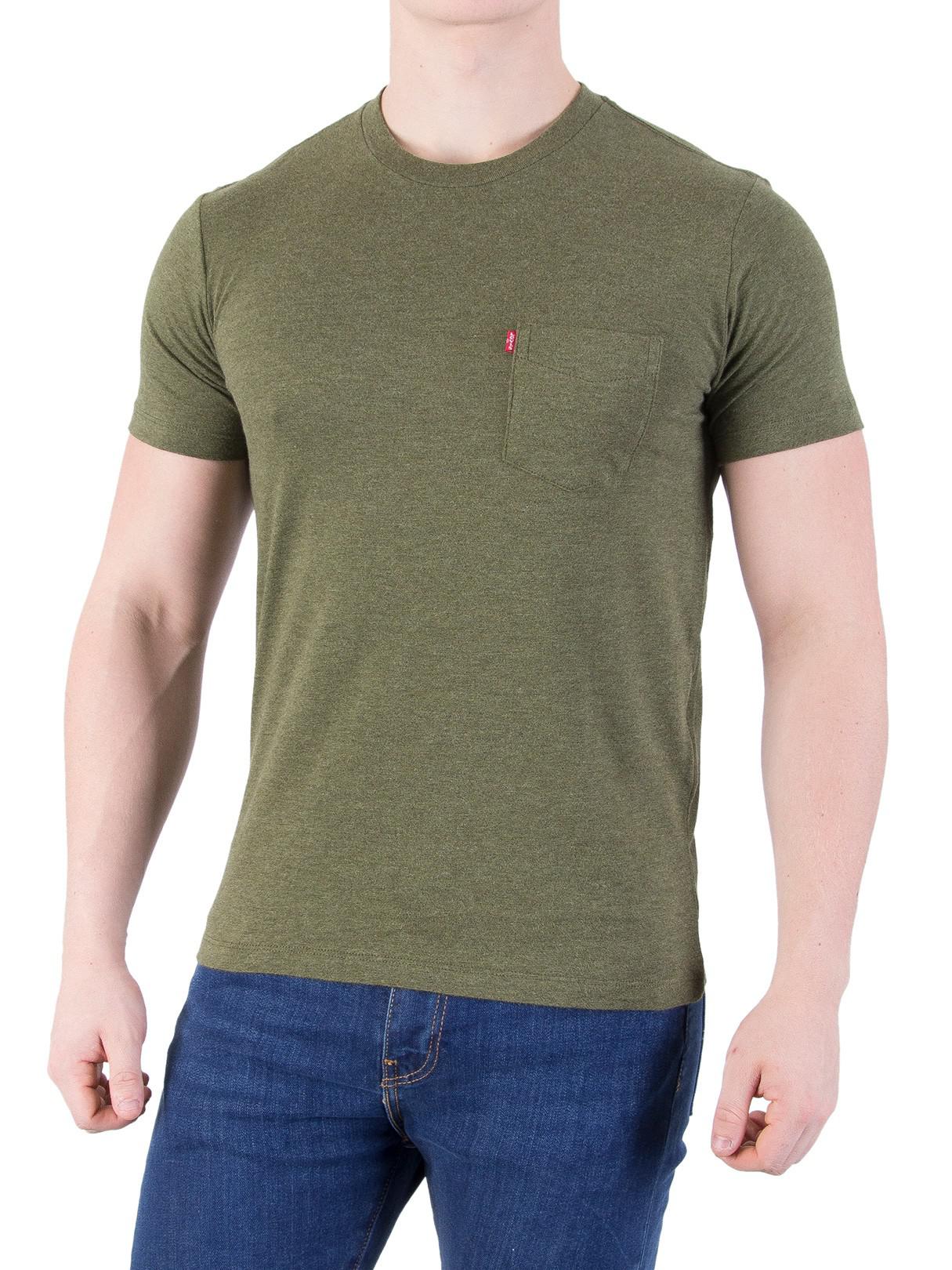 levis mens pocket t shirt
