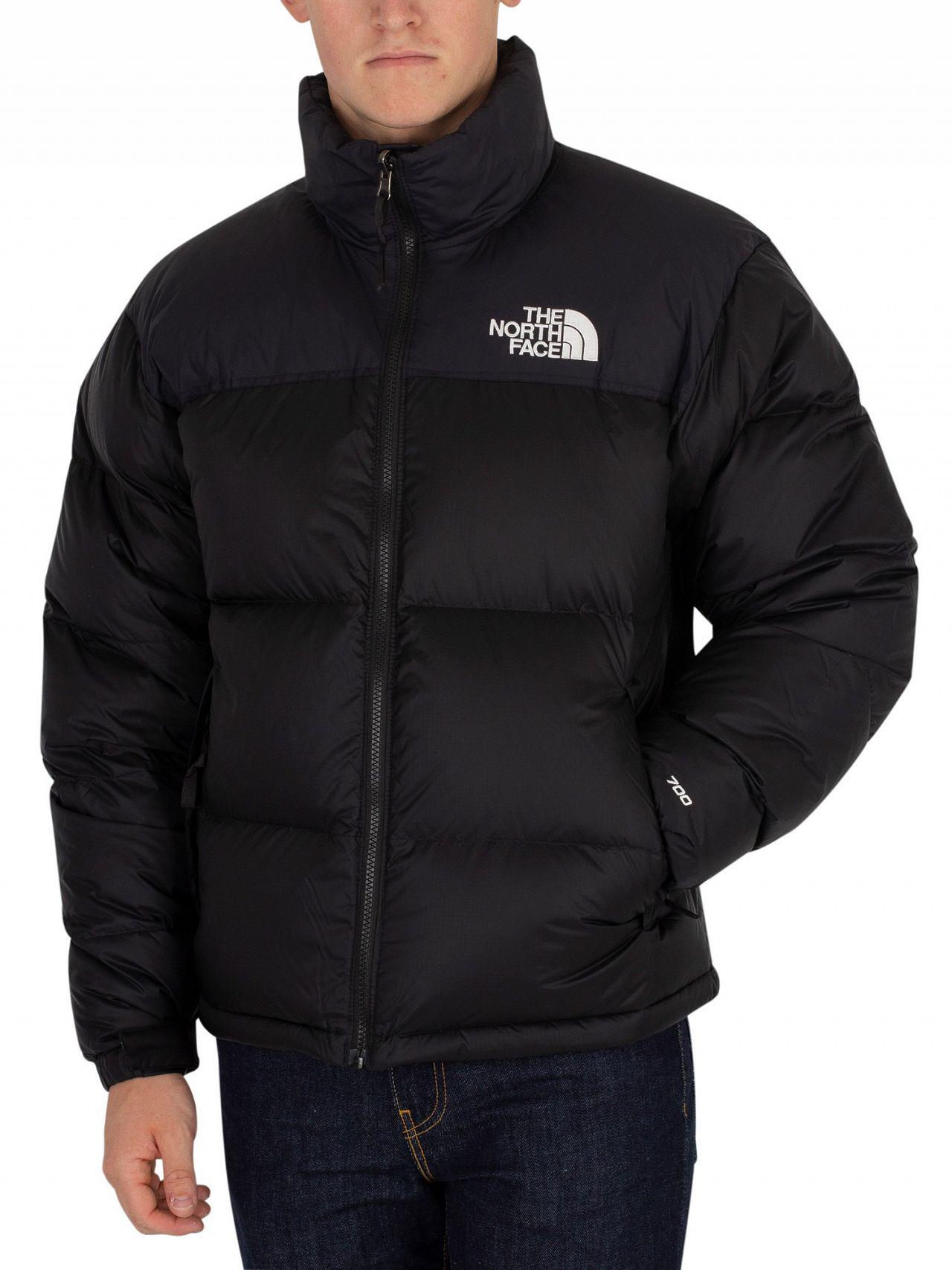 north face nuptse black label