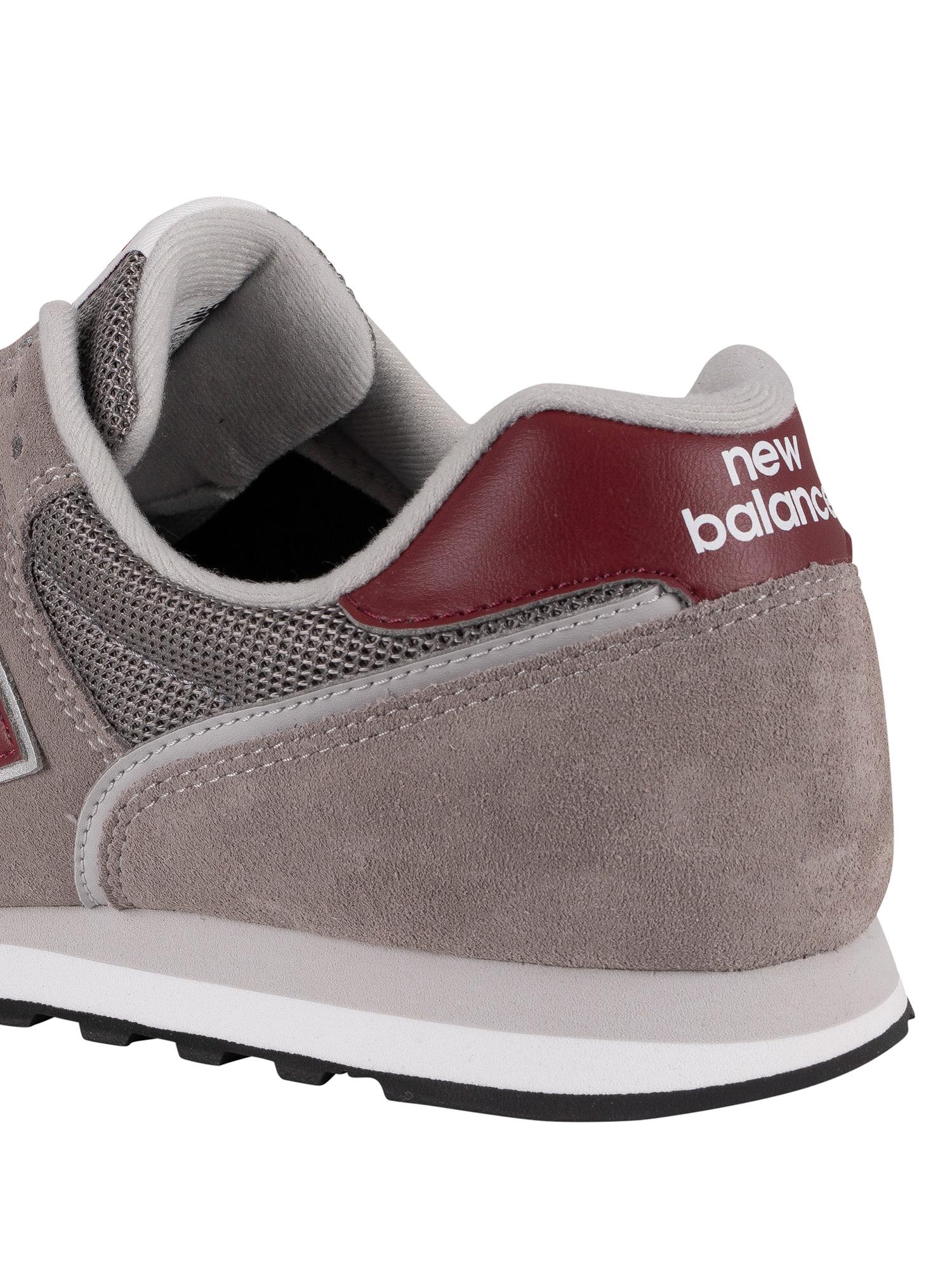 New Balance Suede 373 Mens Grey 