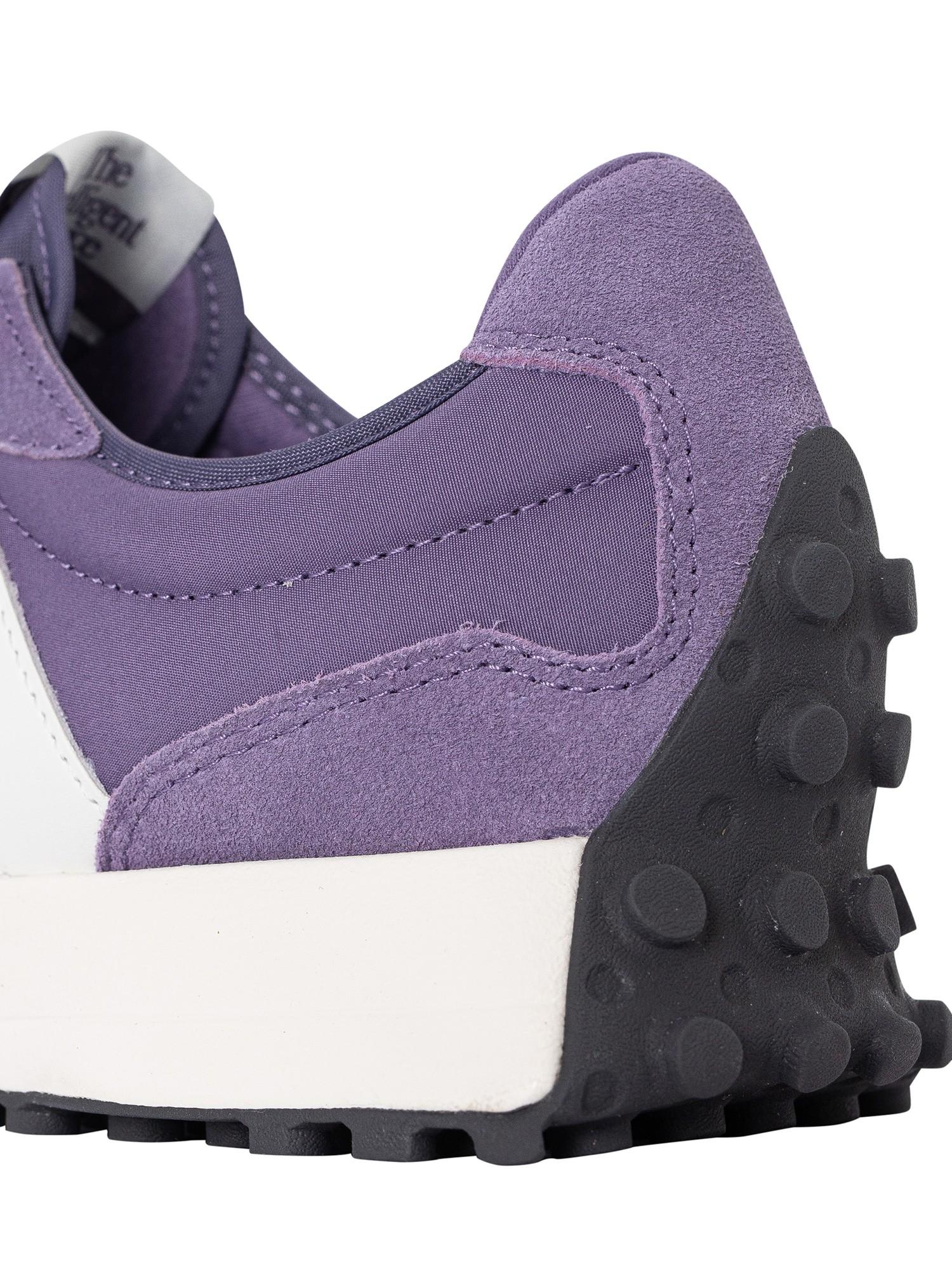 New Balance U327 Suede Trainers in Purple for Men Lyst
