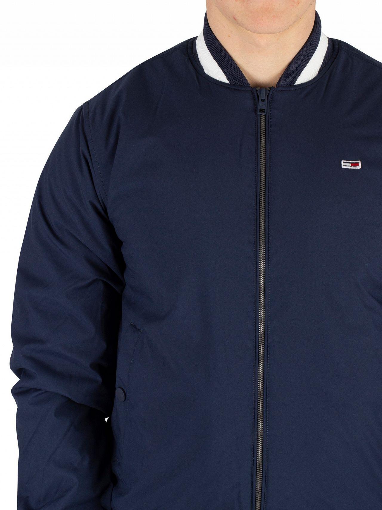 ribbed bomber jacket