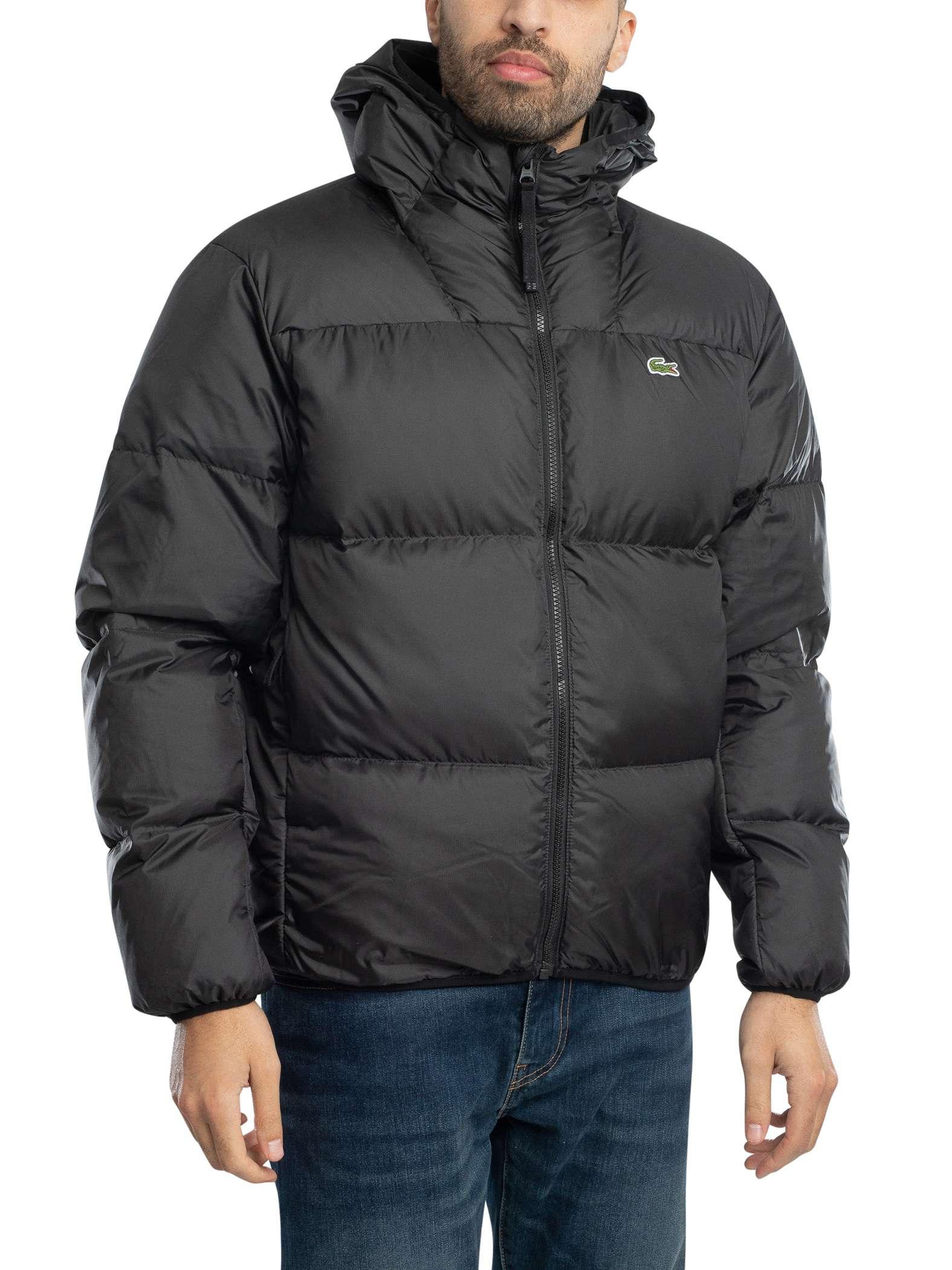 Lacoste Short Water-repellent Puffer Jacket in Grey for Men Lyst UK - Main Image