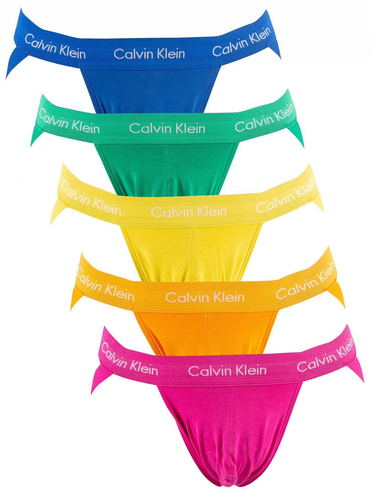 Calvin Klein Pride Colours 5 Pack Jockstraps for Men