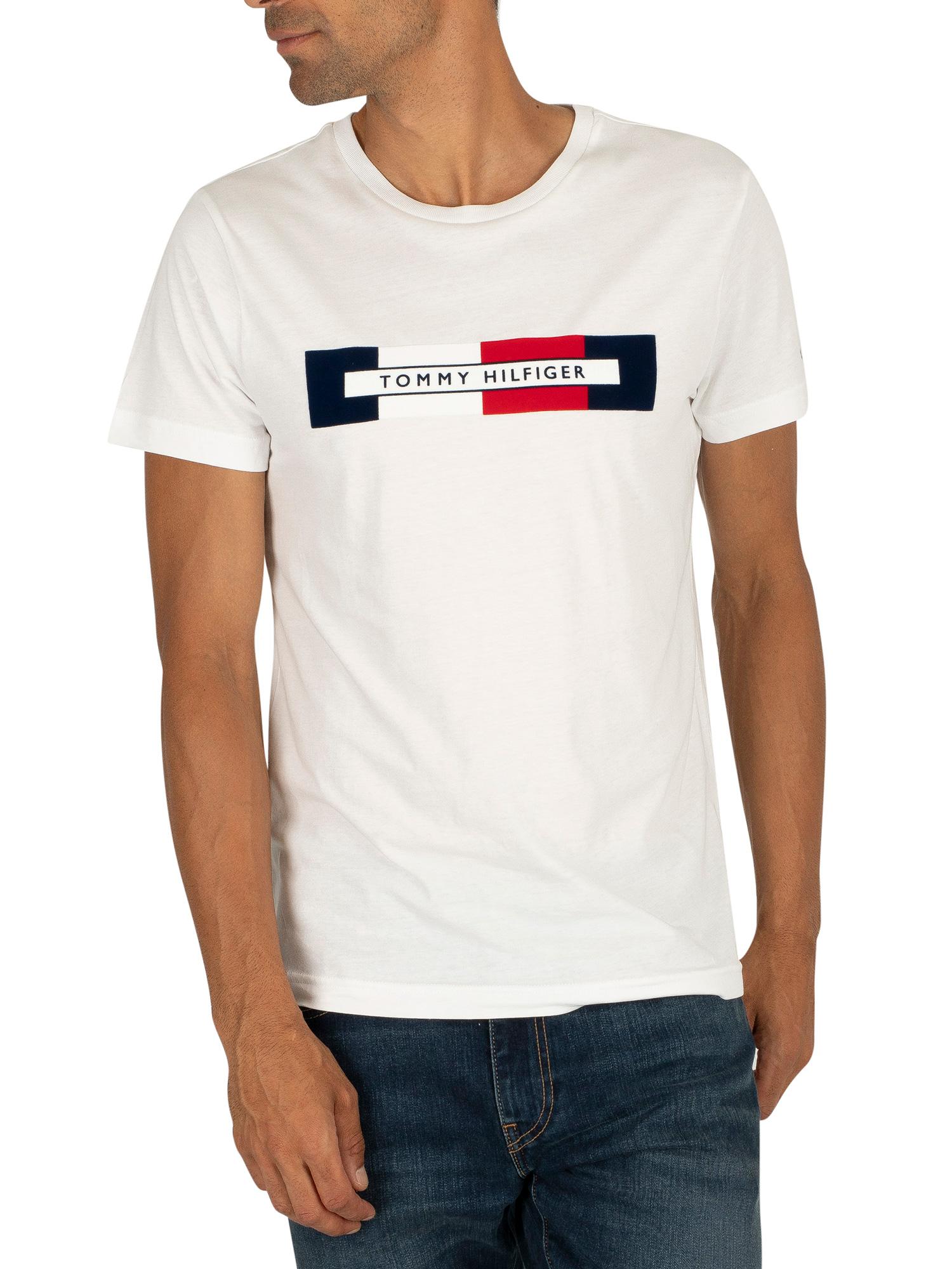 tommy hilfiger t shirt box logo