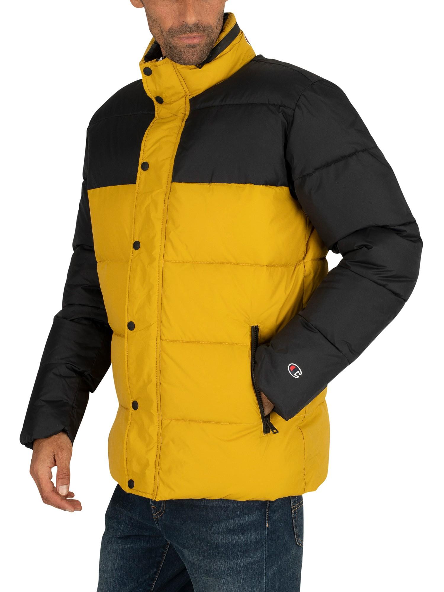 yellow champion coat