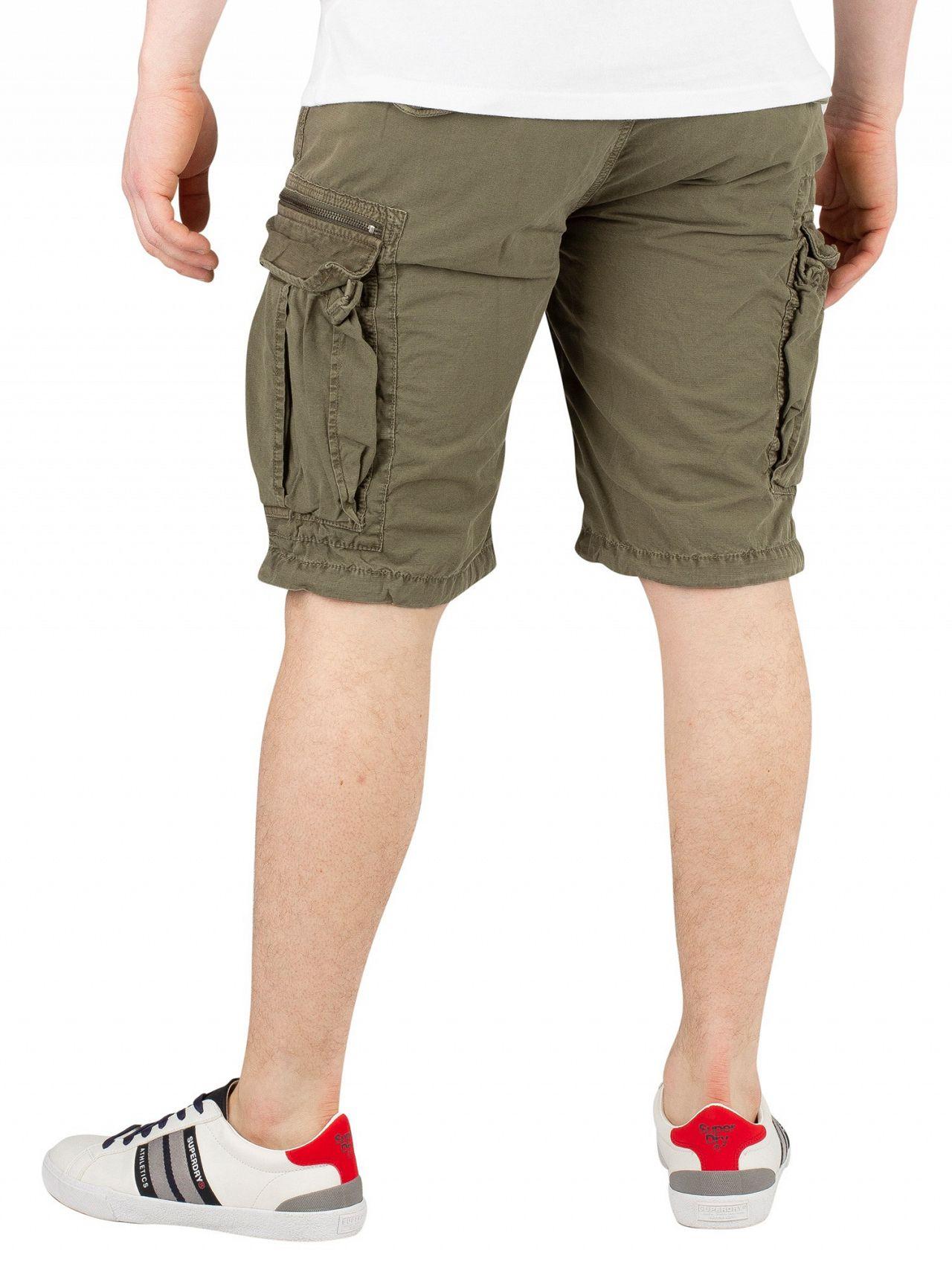 Superdry Sage Ripstop Parachute Cargo Shorts in Green for Men | Lyst
