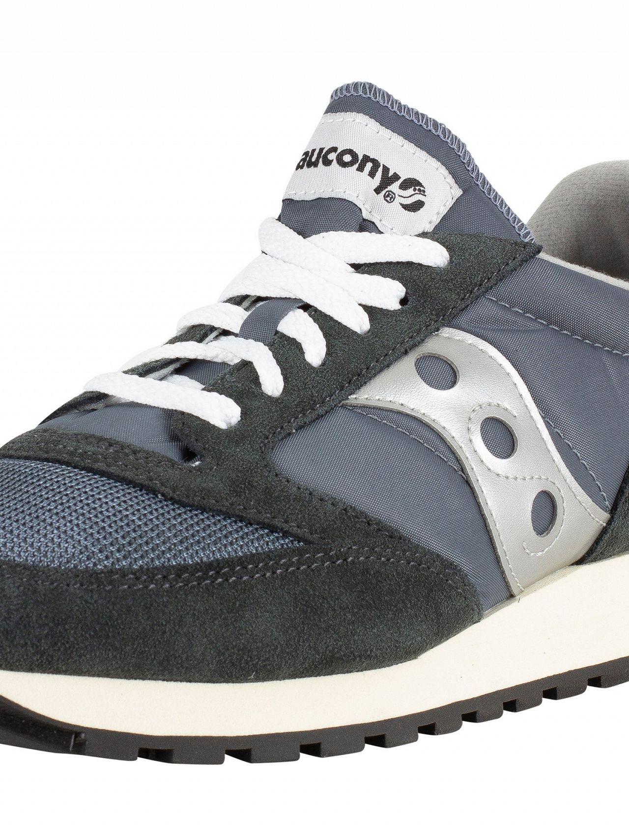Saucony Jazz Original Vintage Trainers in Blue/Navy/Silver (Blue) for Men - Lyst