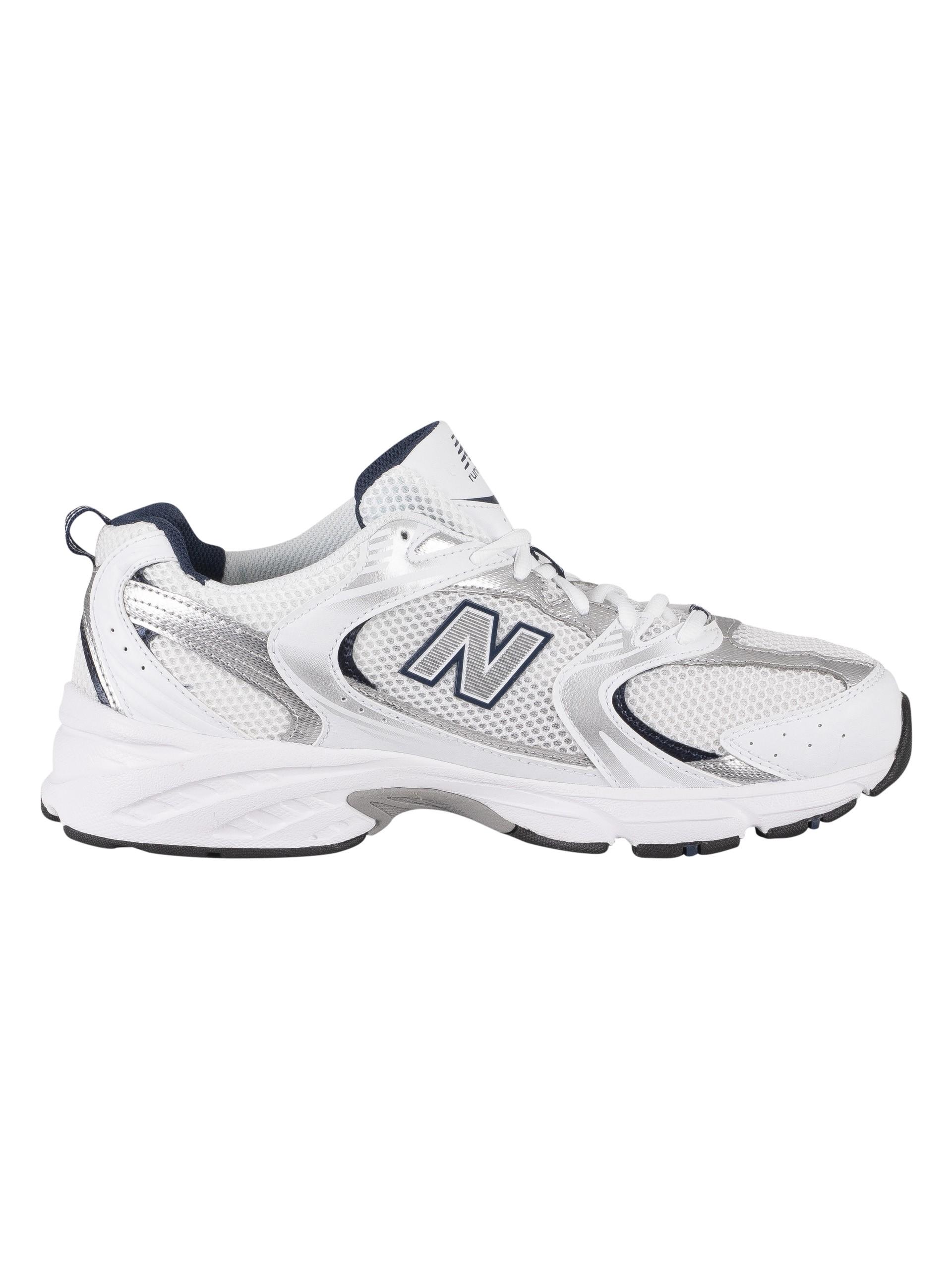 New Balance Suede 530 Trainers in White/Natural Indigo (White) for Men ...
