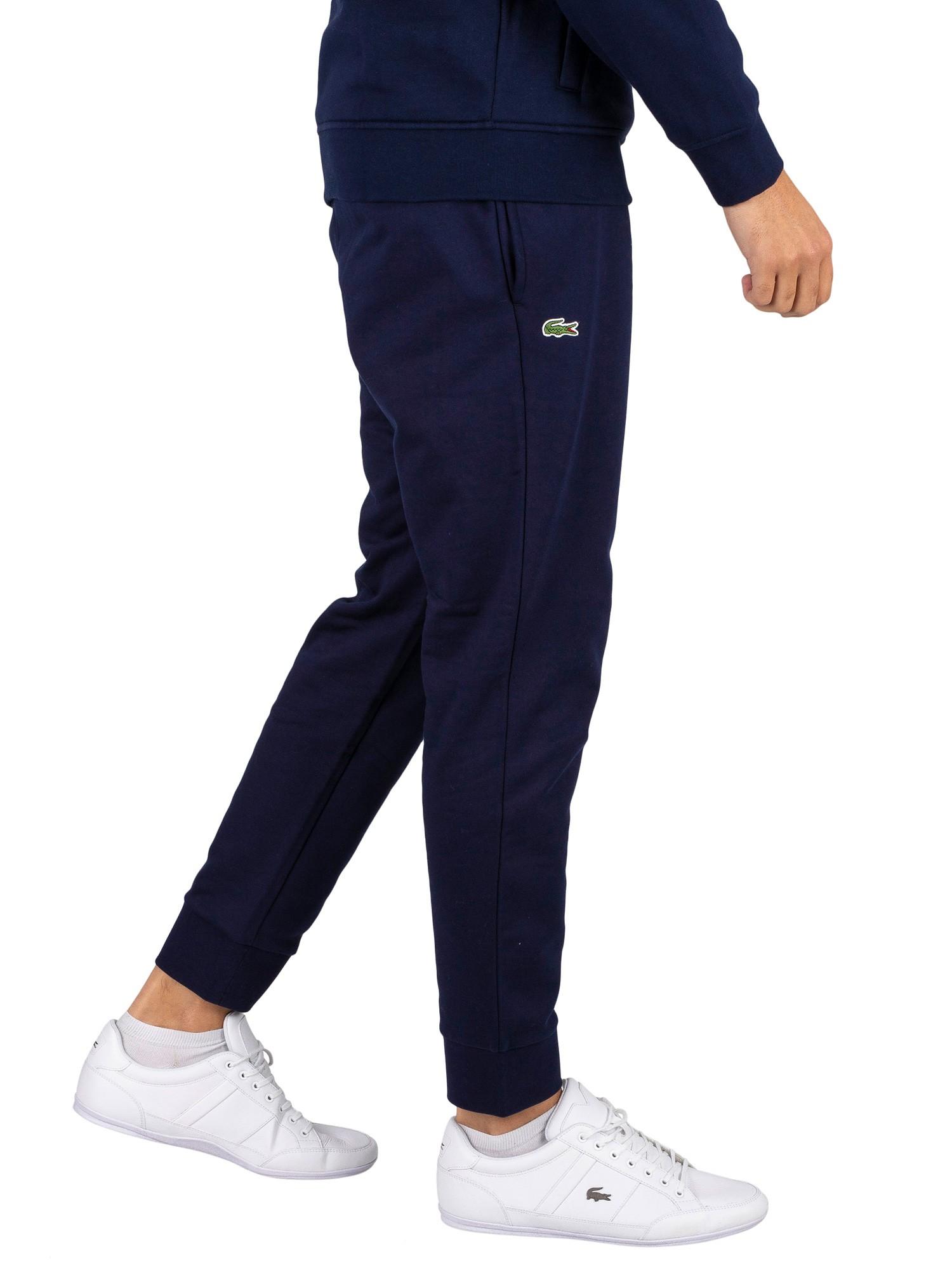 Lacoste Sport Logo Joggers in Blue 