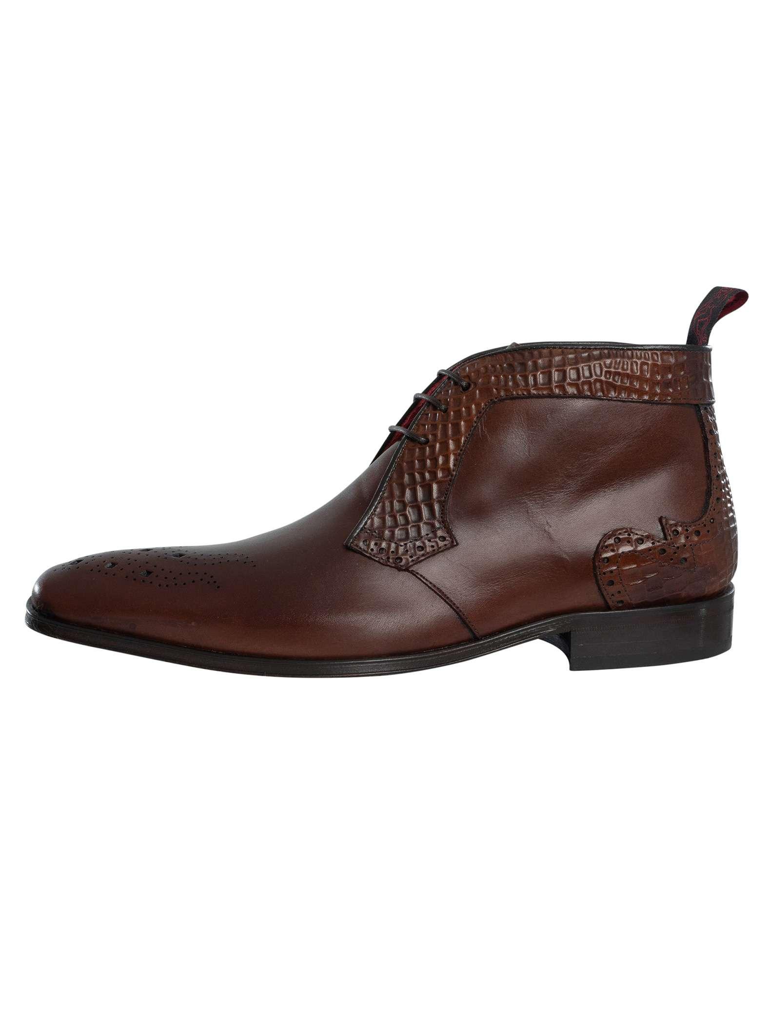Amazon.com | Jeffery West Men's Polished Leather Chelsea