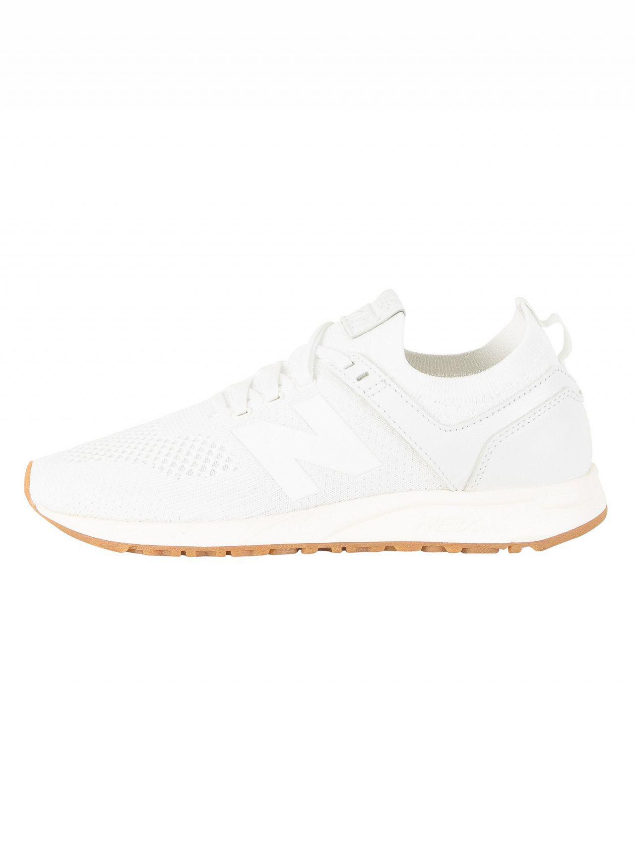 New Balance White/gum 247 Trainers for Men | Lyst Canada