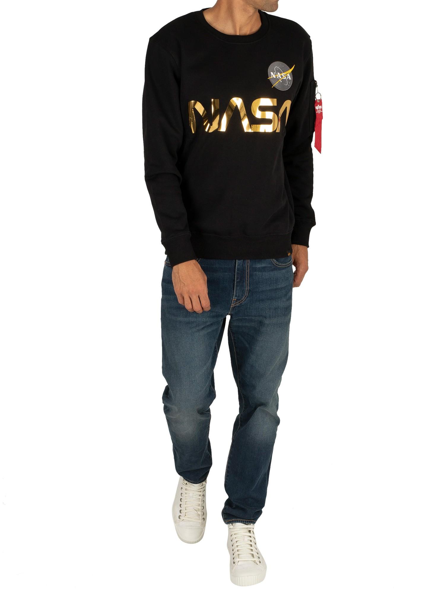 nasa black jumper