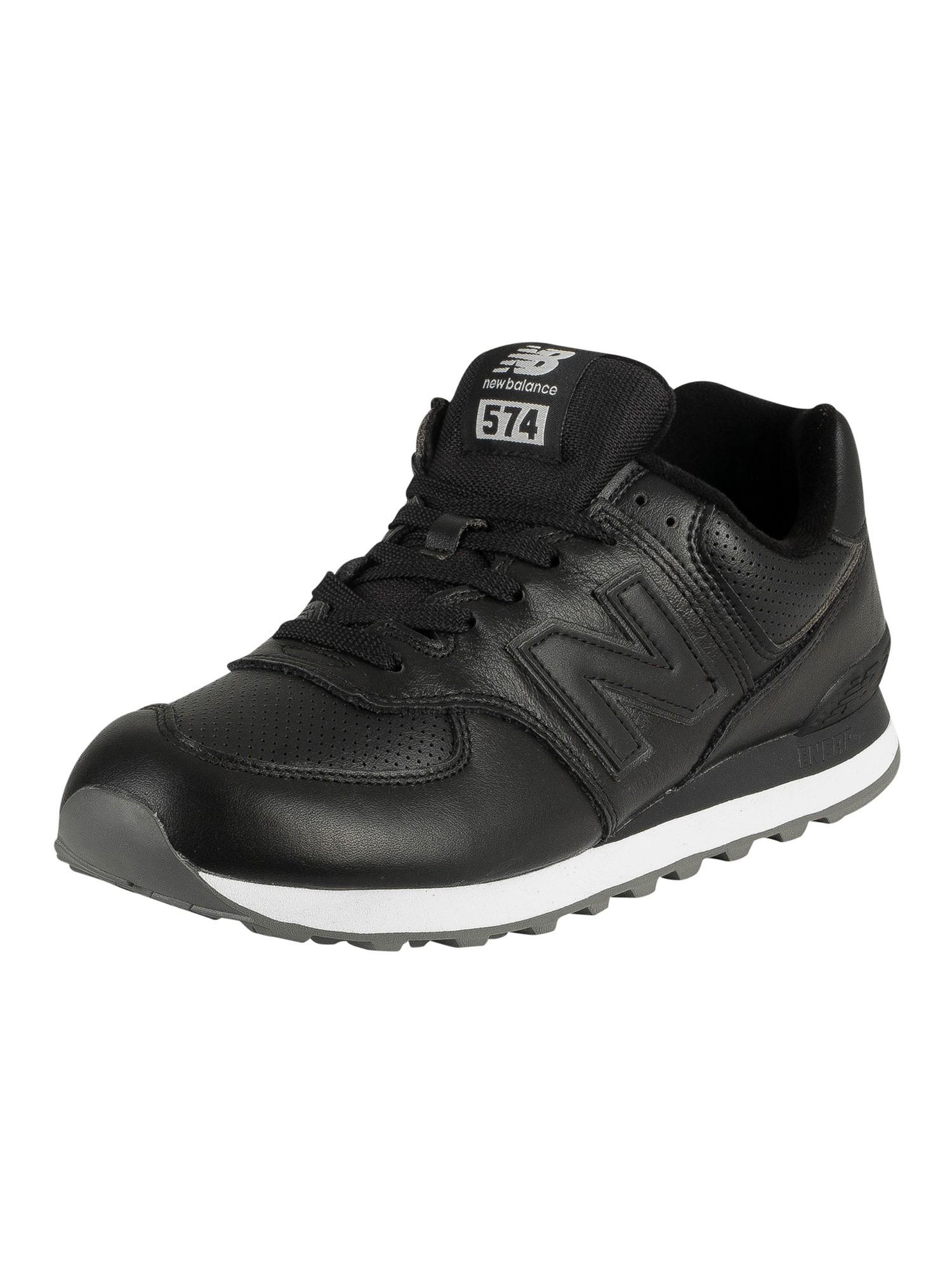 New Balance 574 Leather Trainers in 