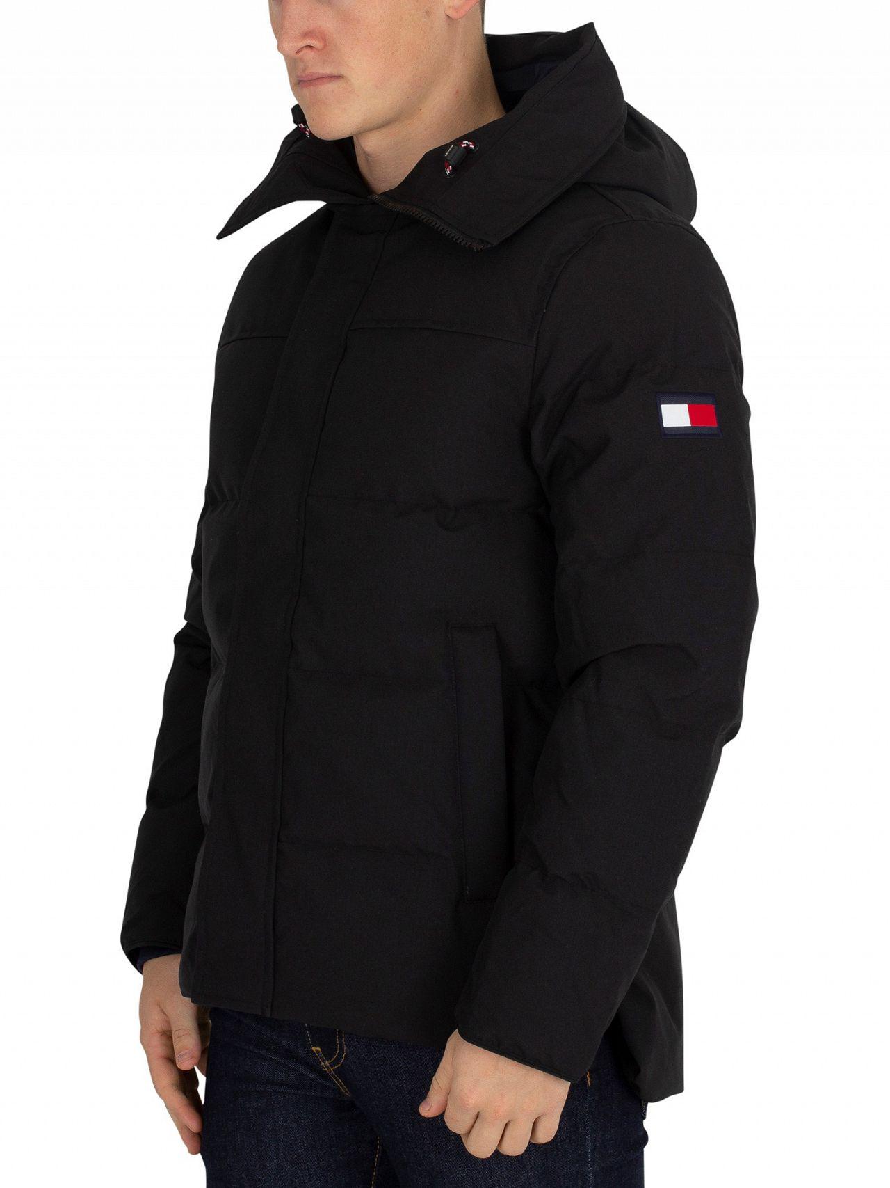 heavy canvas down parka tommy hilfiger
