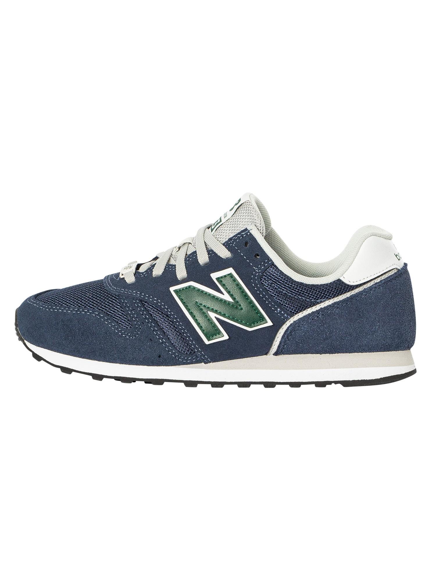 New Balance 373v2 Suede Trainers in Blue for Men | Lyst