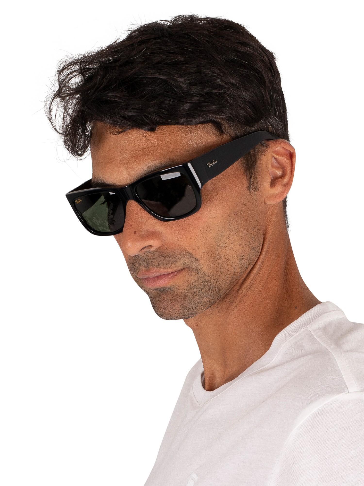 Ray-Ban Nomad Legend Gold Sunglasses in Black for Men | Lyst