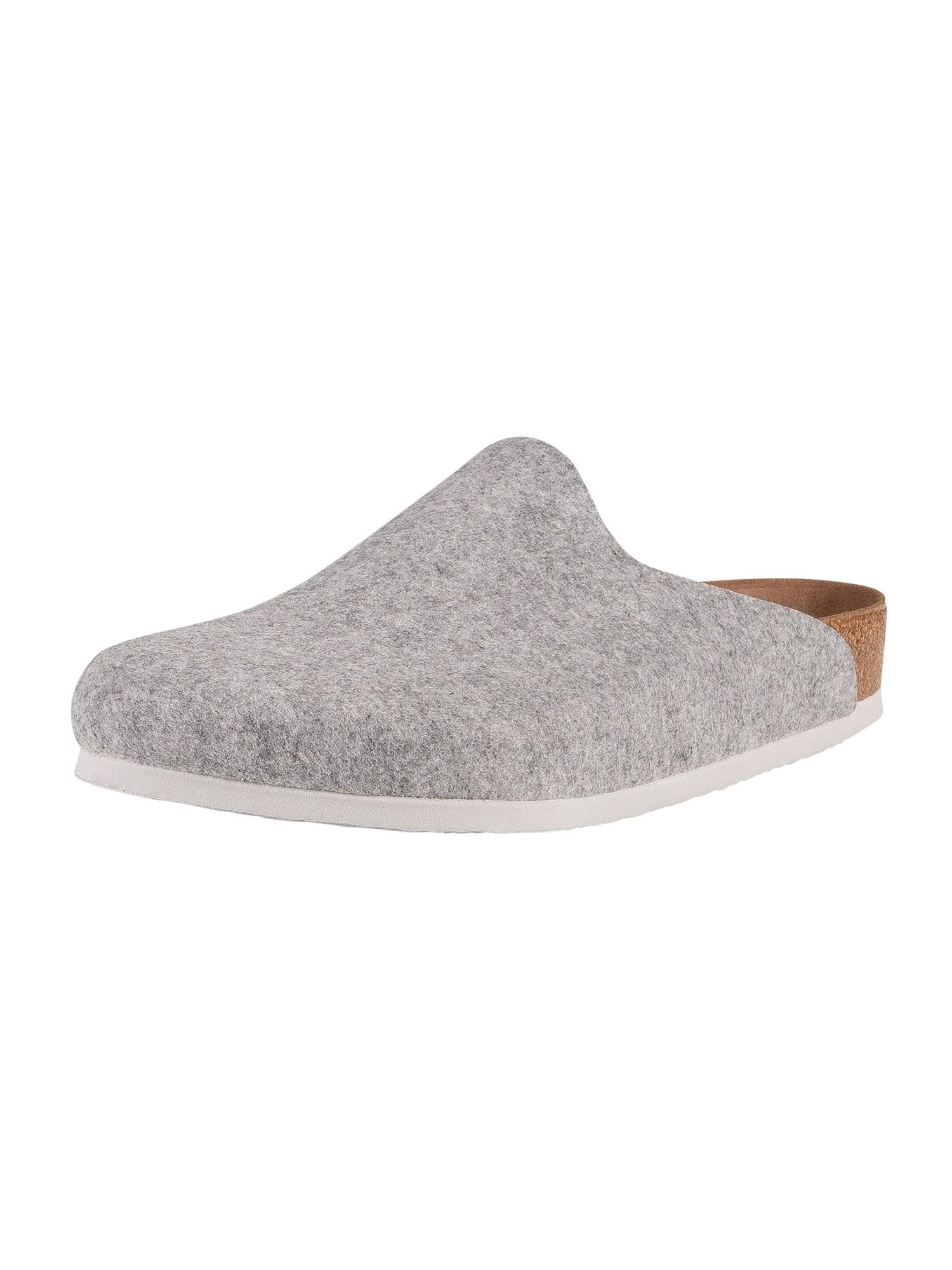 Birkenstock Amsterdam Light Grey Clogs in Gray for Men | Lyst