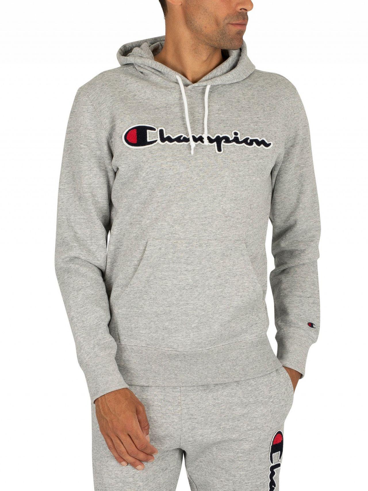 light grey champion sweatshirt