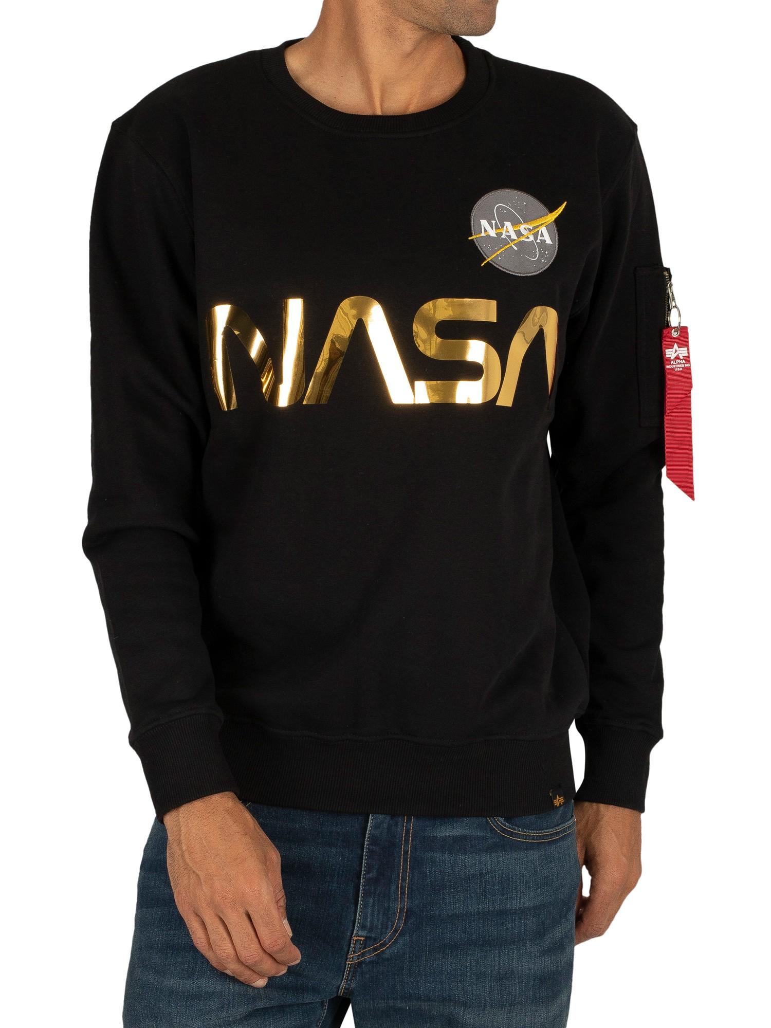 alpha industries nasa tshirt