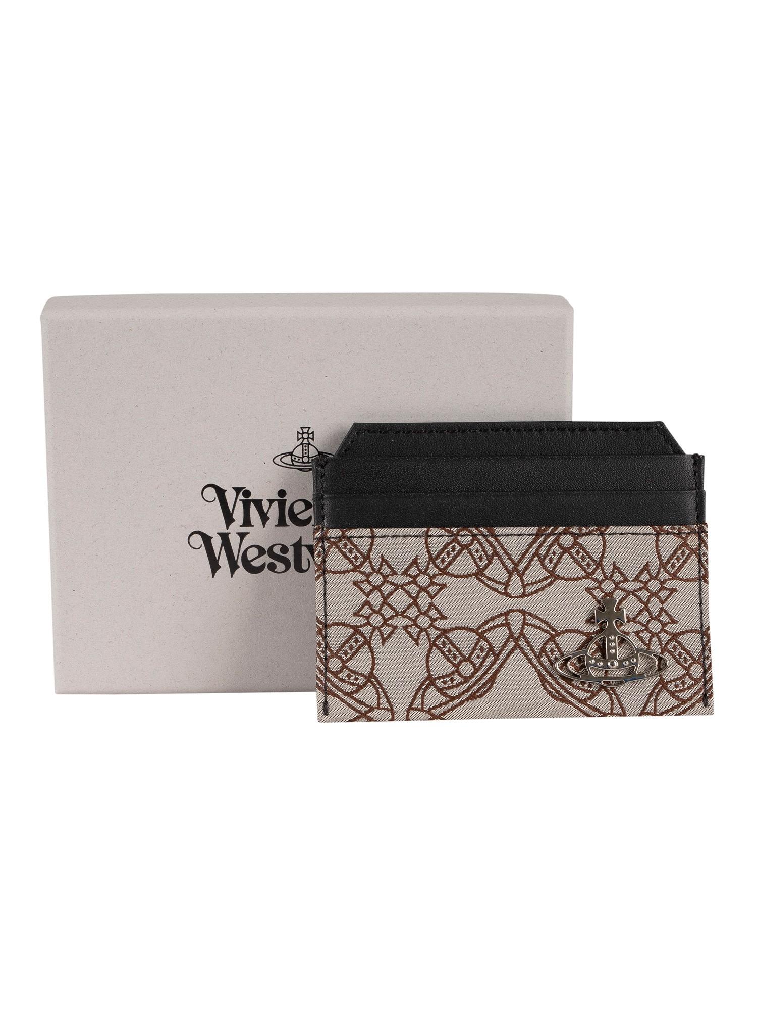 Vivienne Westwood Orbmania Slim Card Holder for Men Lyst UK