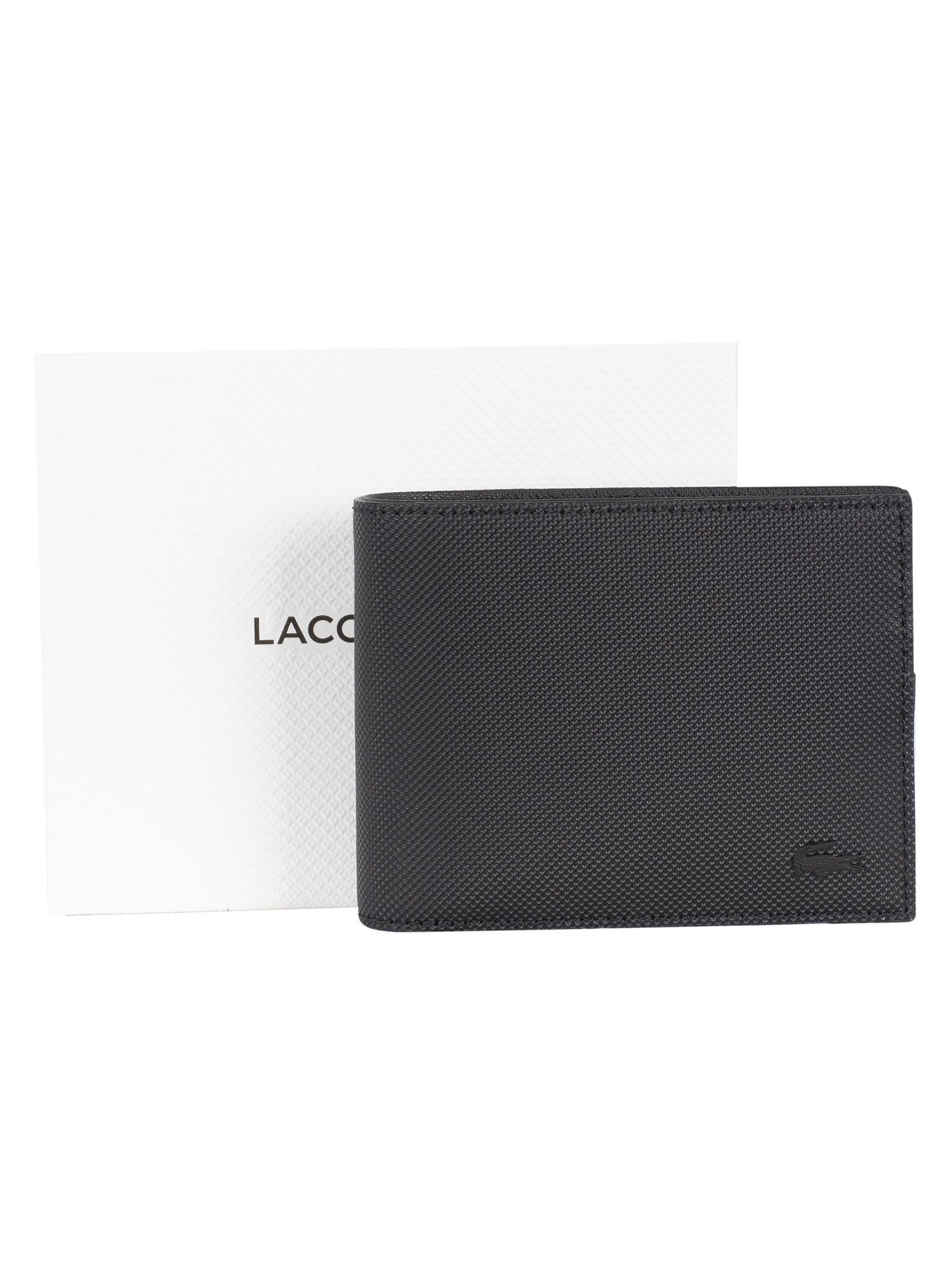 lacoste billfold wallet