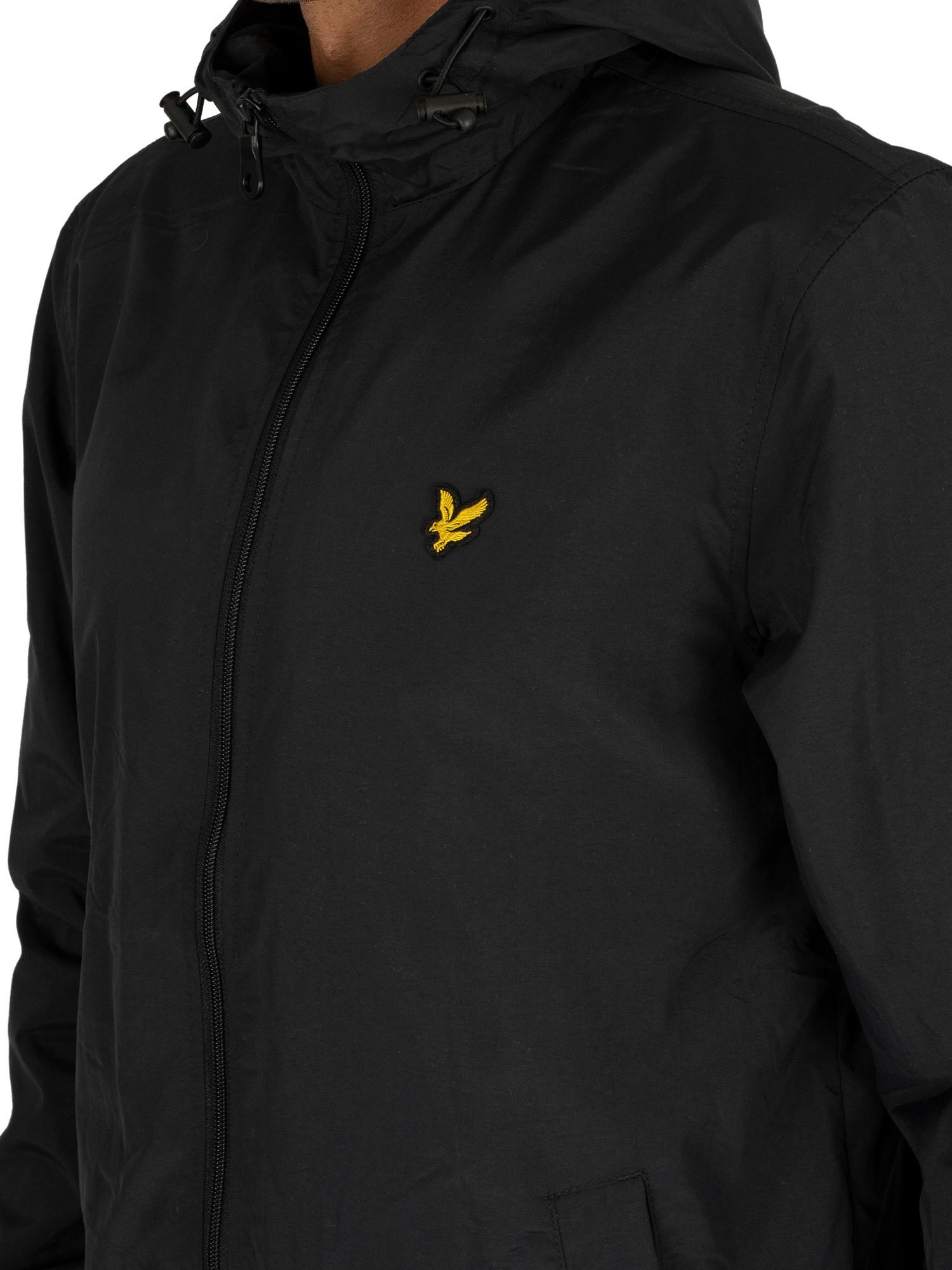 lyle and scott microfleece lined zip through jacket