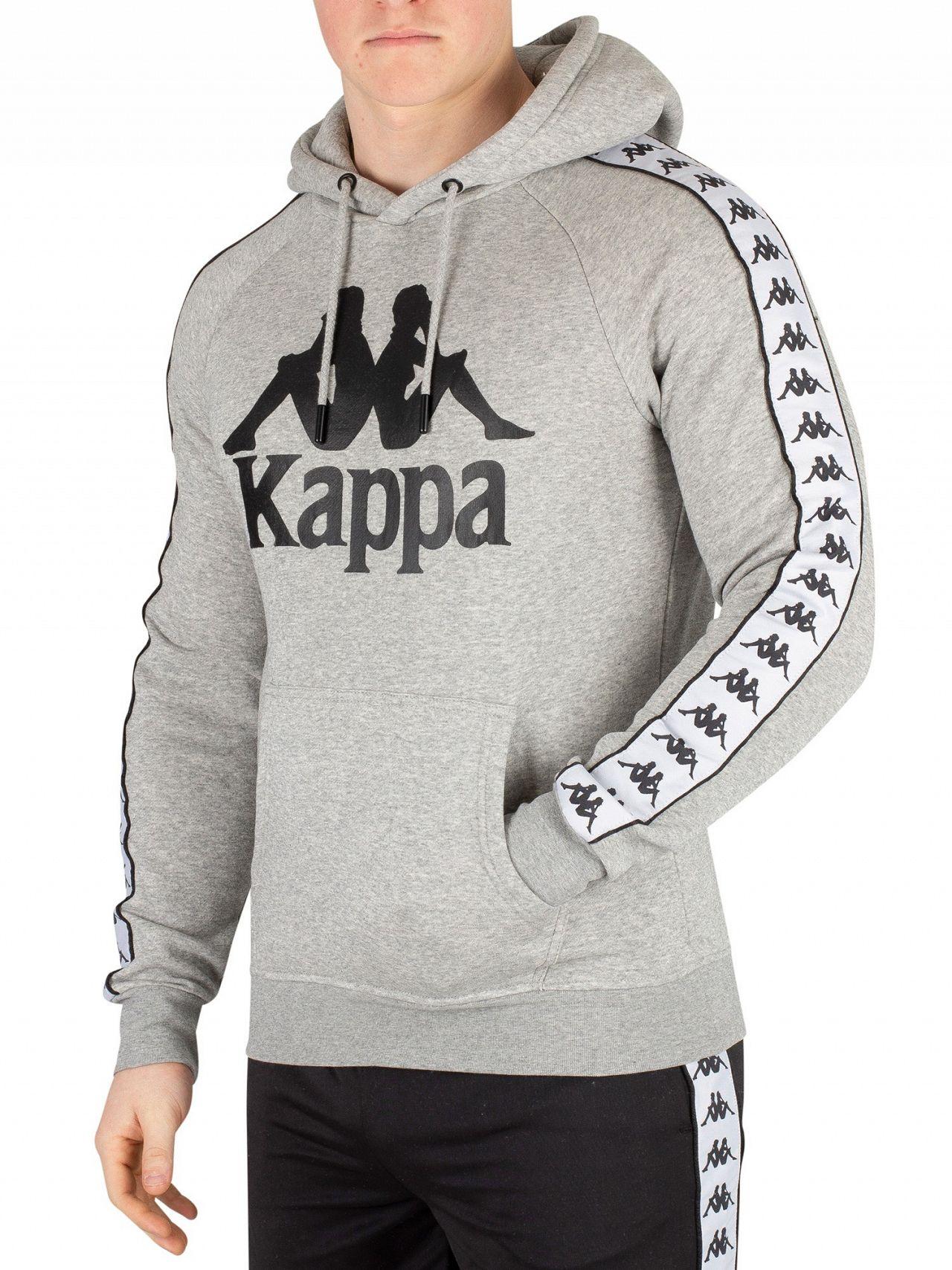 gray kappa hoodie