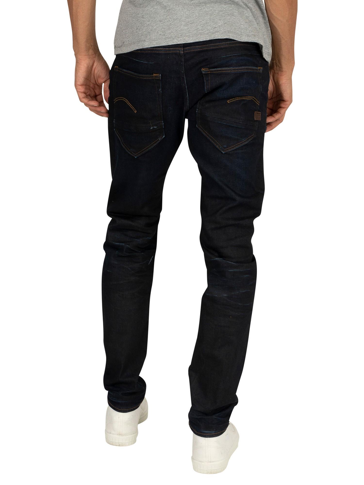 G-Star RAW Denim D-staq 5 Pocket Slim Fit Jeans in Blue for Men - Lyst