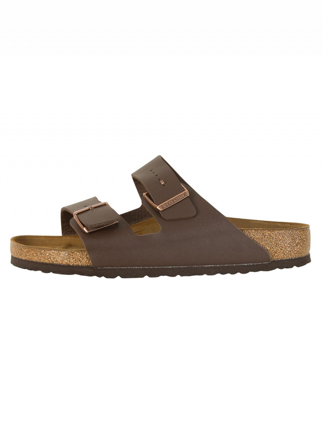 Birkenstock Dark Brown Arizona Bs Sandals for Men | Lyst