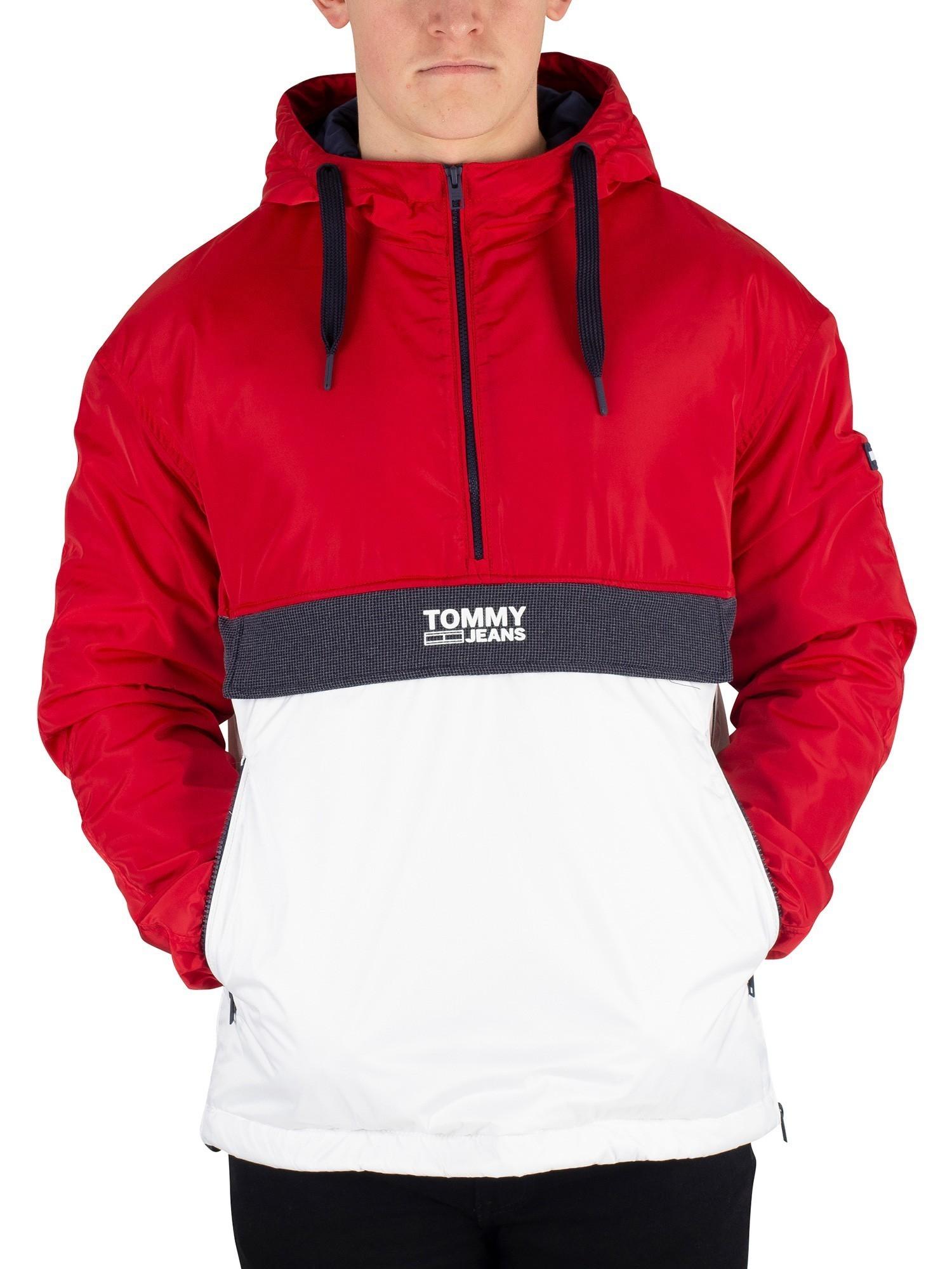 tommy jeans pullover jacket