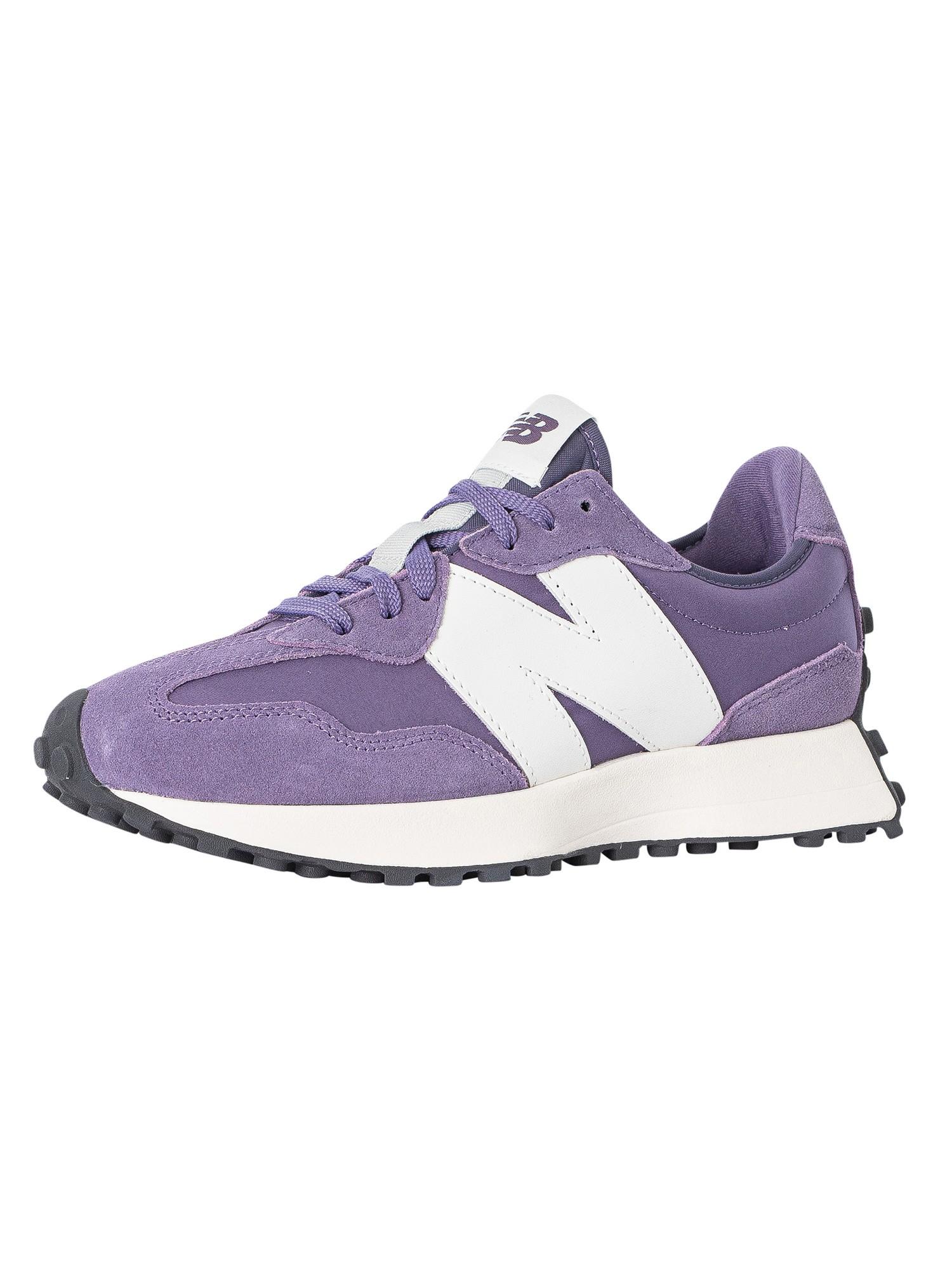 New Balance U327 Suede Trainers in Purple for Men | Lyst