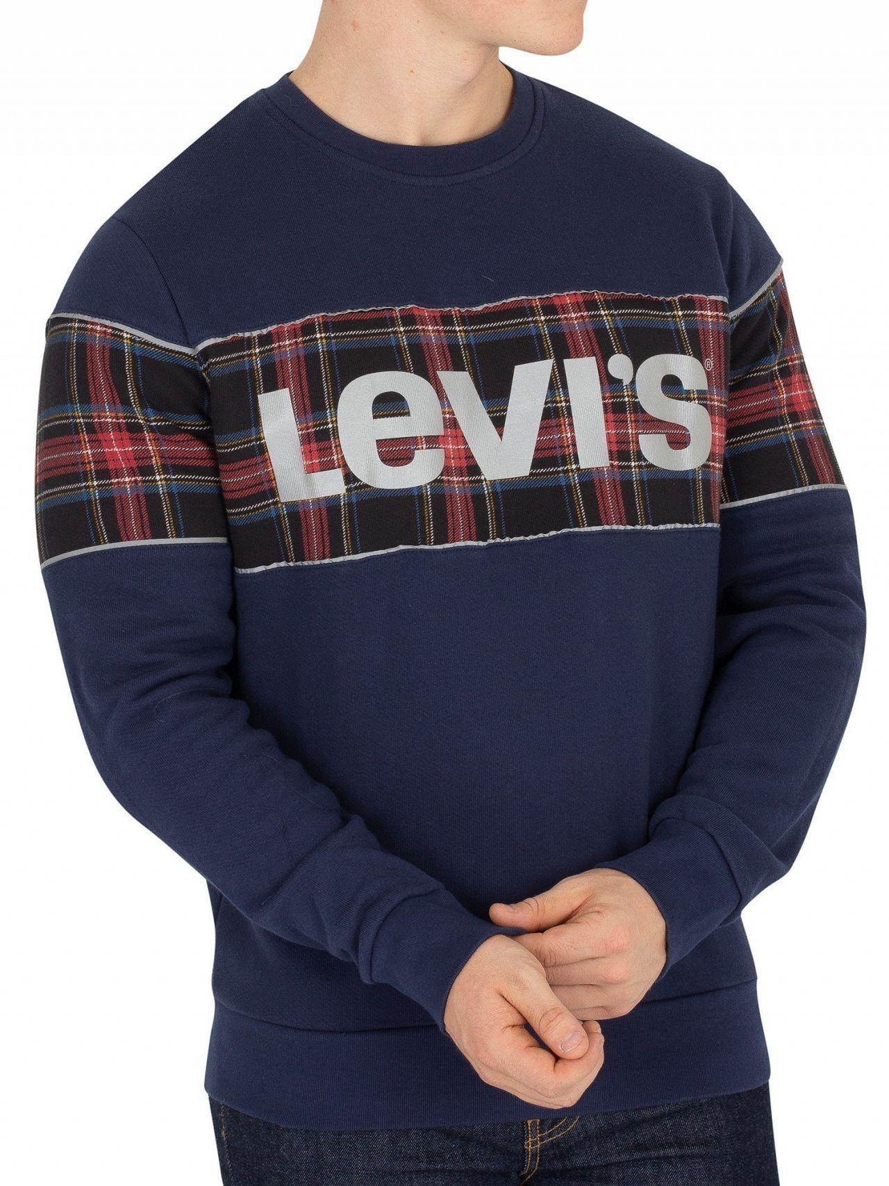 levis reflective sweatshirt
