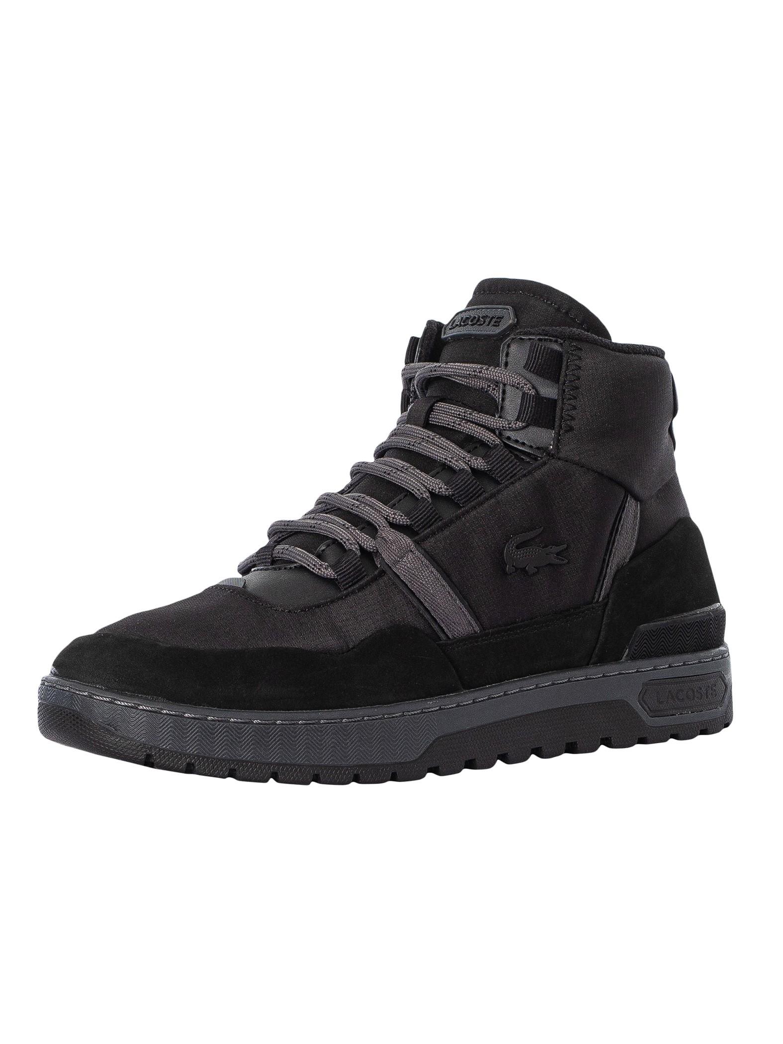 Lacoste T-clip Wntr Mid 222 2 Sma Sneaker in Black for Men | Lyst