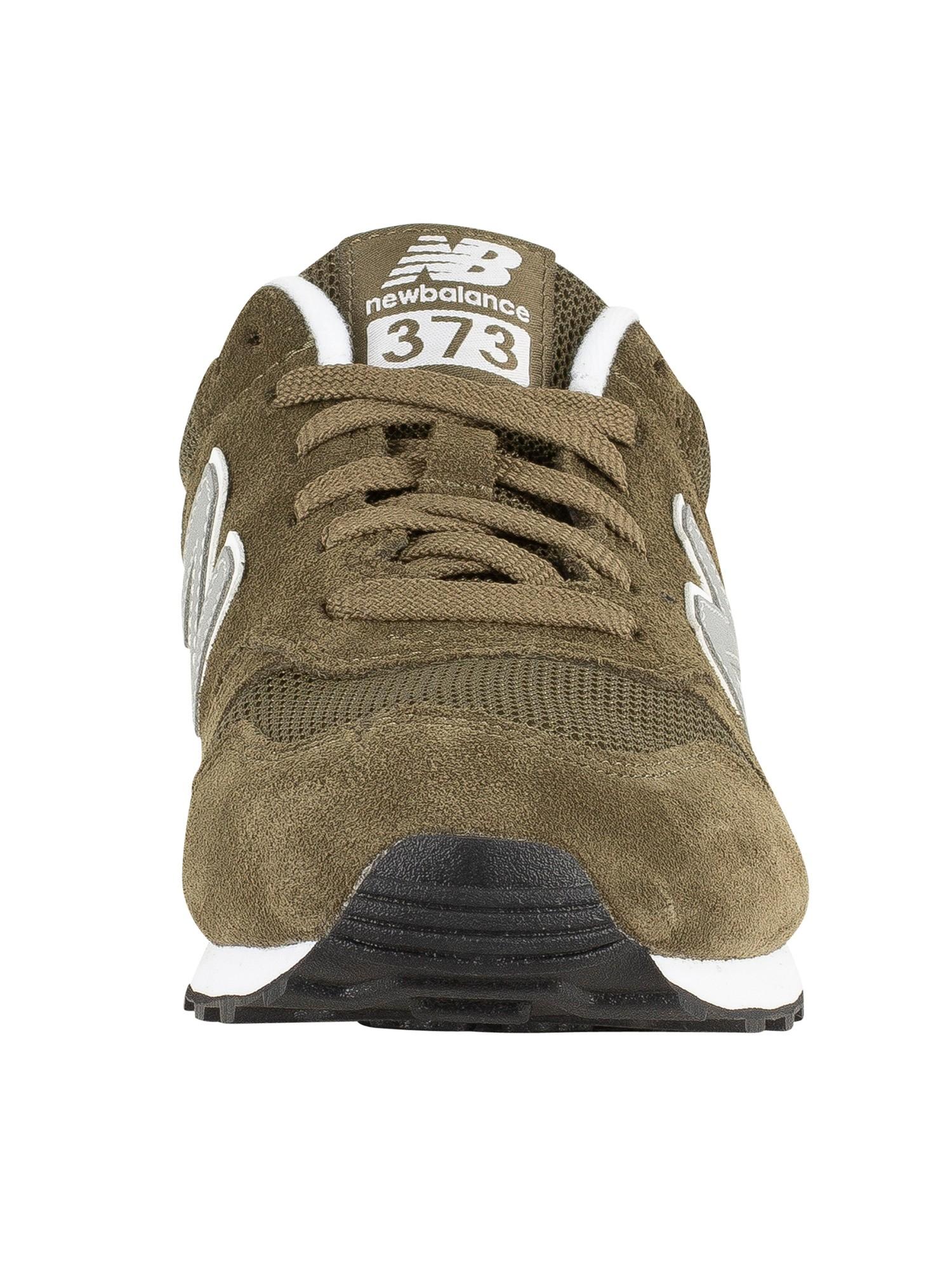 new balance 373 dark green