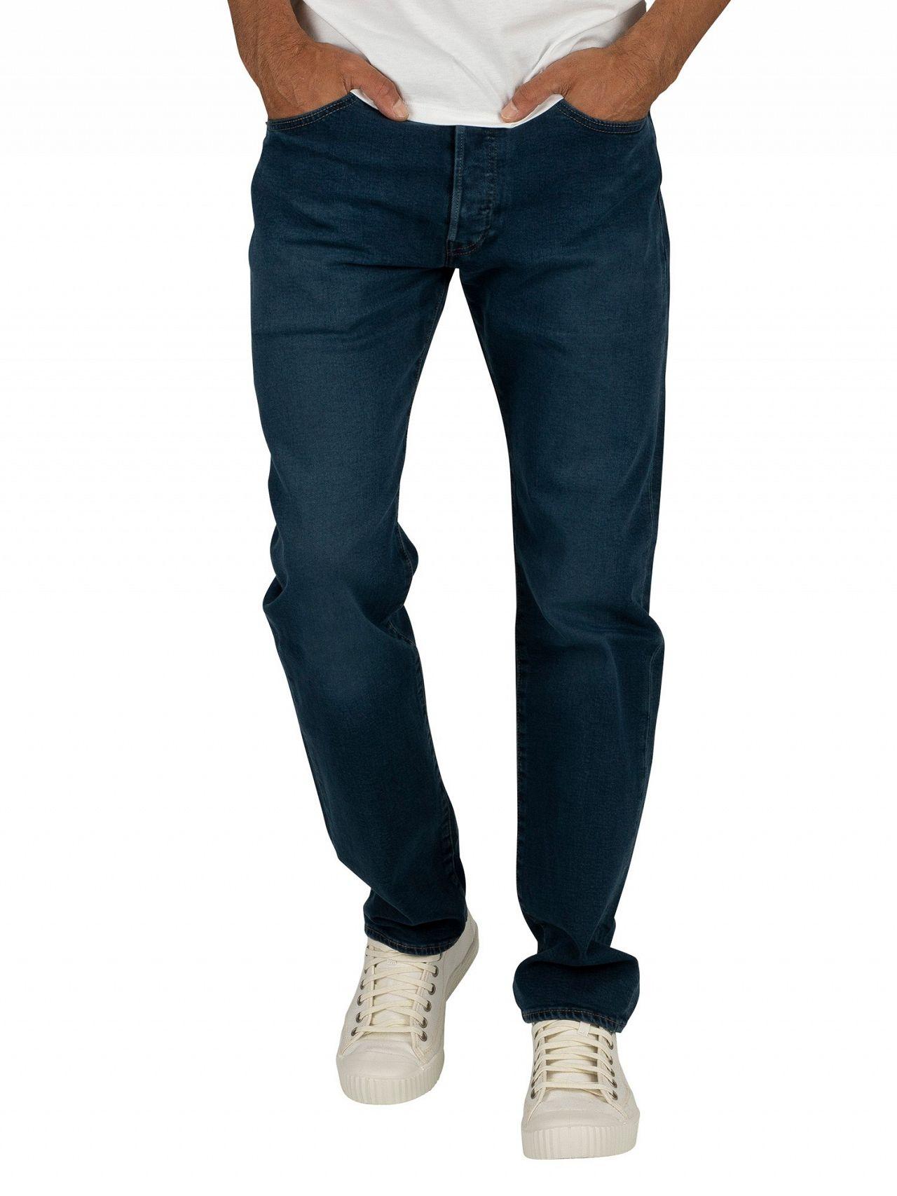 levis 501 ironwood blue