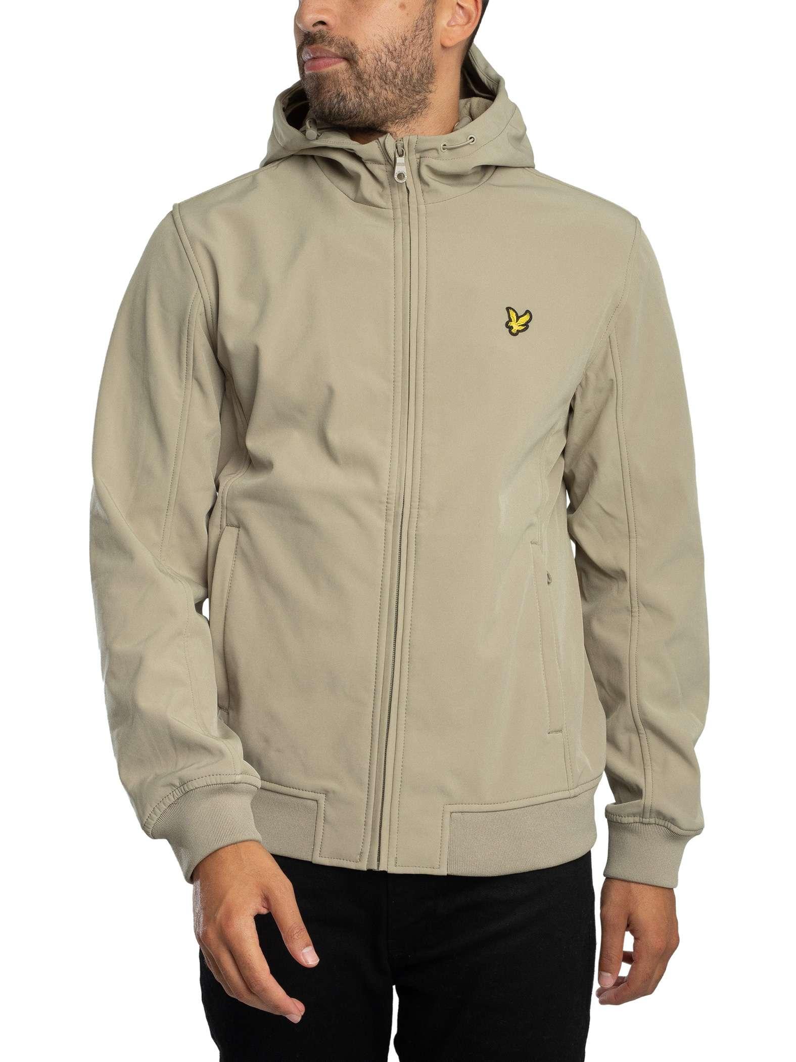 Lyle Scott Fleece Back Softshell Jacket in Natural for Men Lyst UK