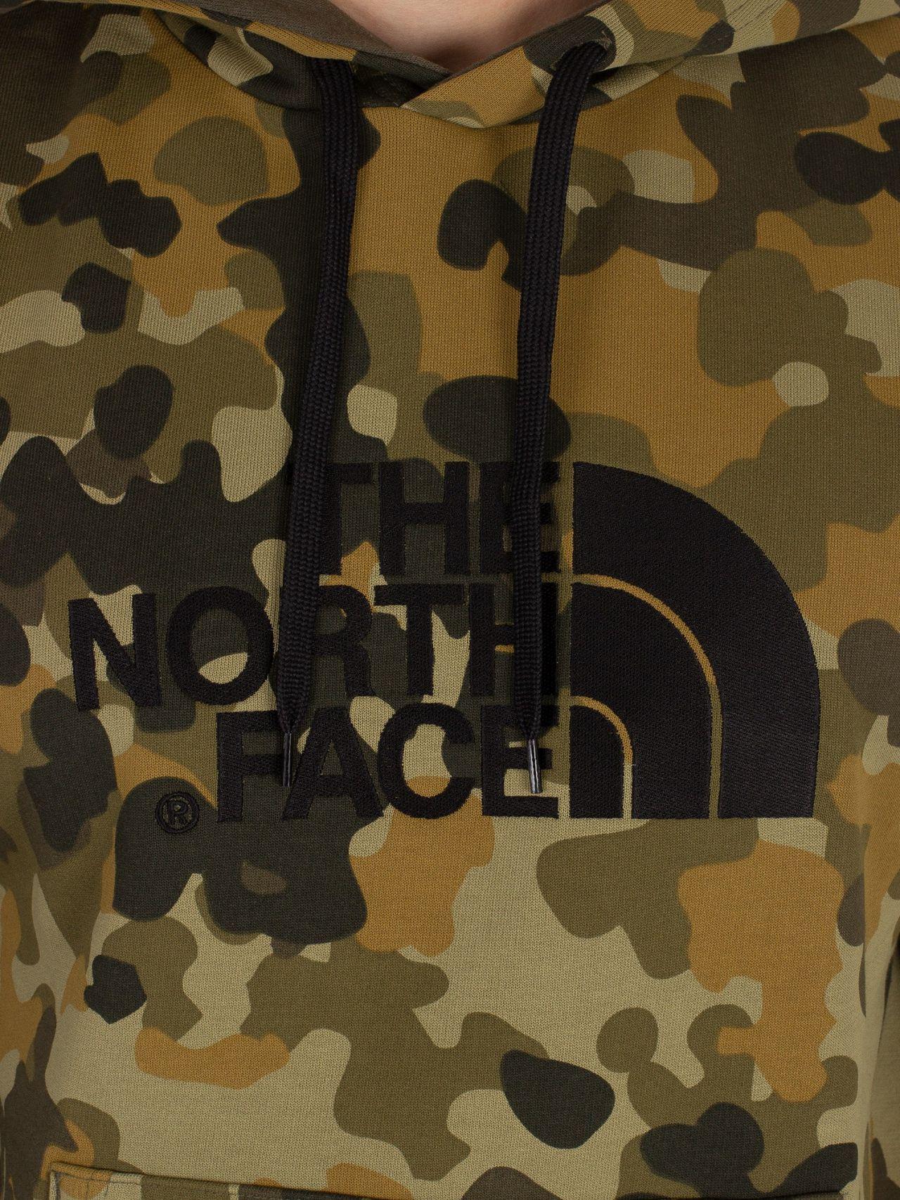 the north face camo sweatshirt