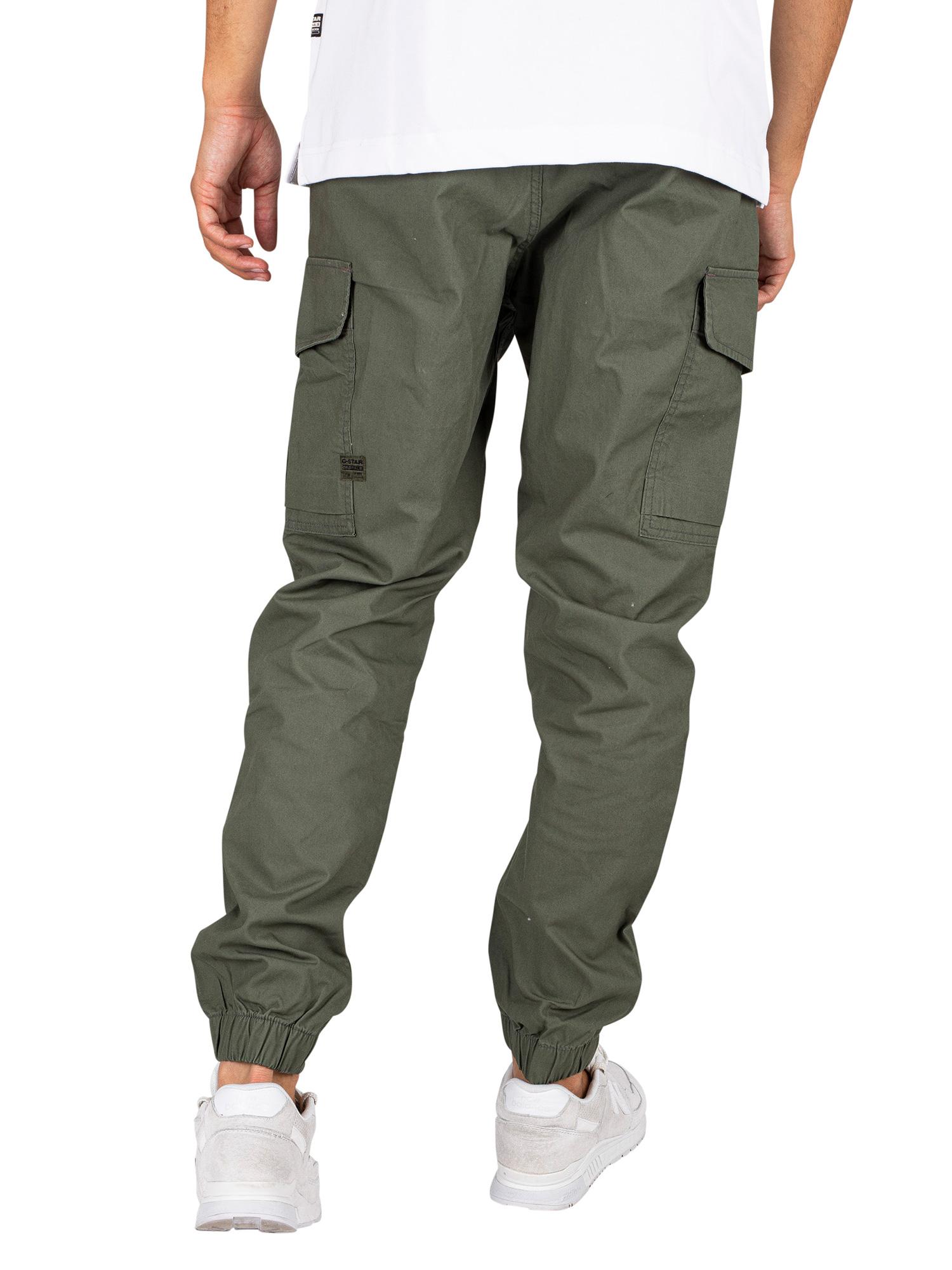 G-Star RAW Combat Cargo Trousers in Green for Men | Lyst