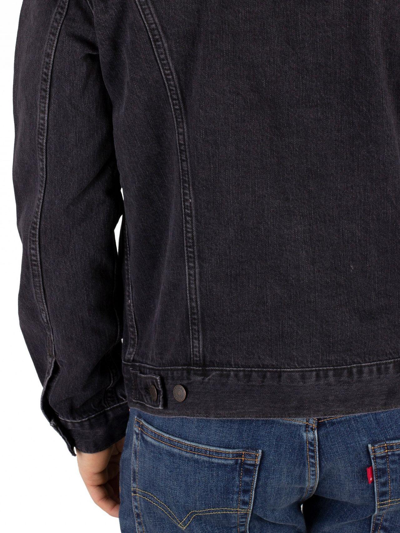 Levi's Cotton Liquorice Trucker Jacket for Men | Lyst Canada