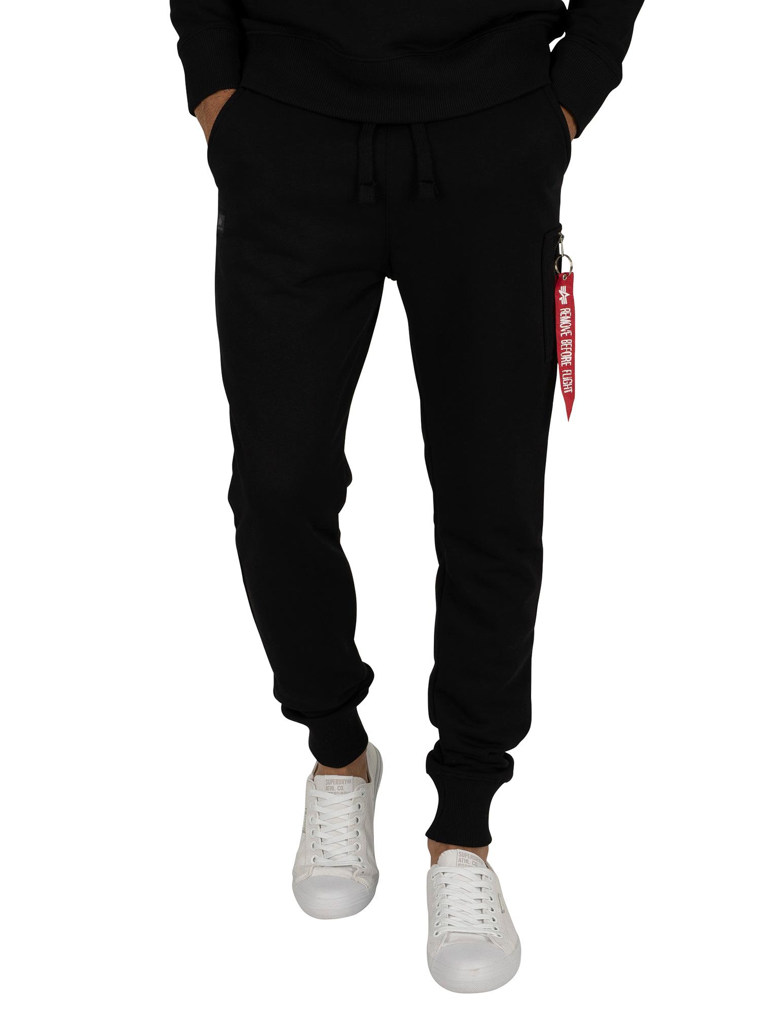 Alpha Industries X-fit Slim Cargo Joggers in Black for Men | Lyst