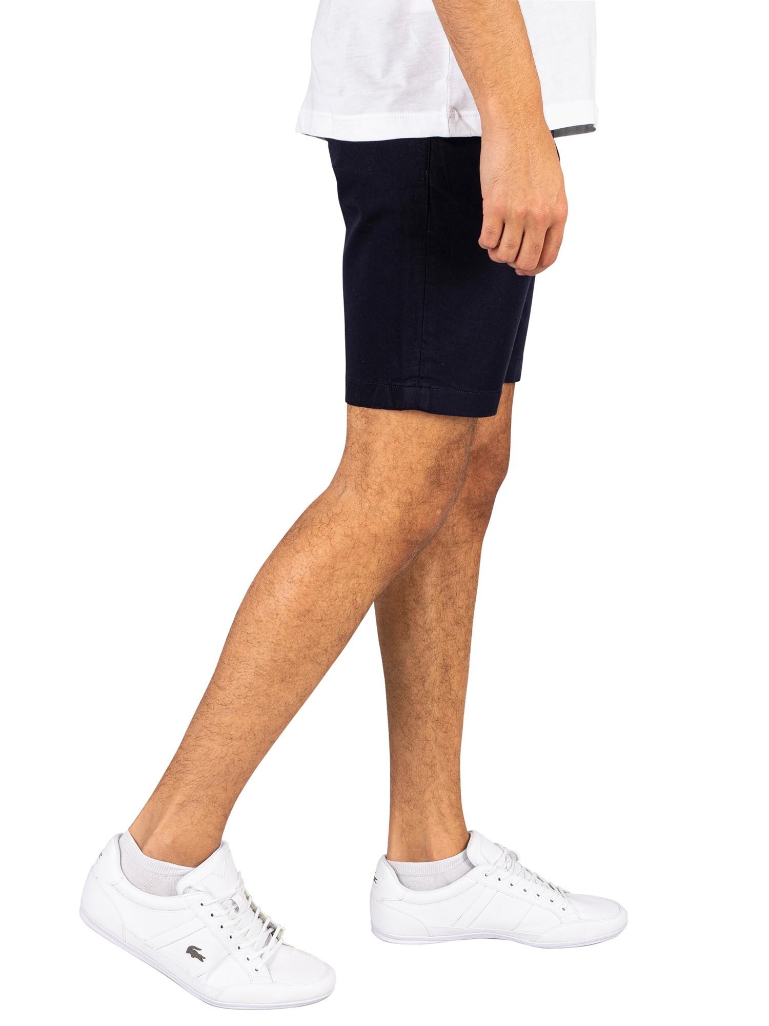 Lacoste Cotton Slim Fit Chino Shorts in 